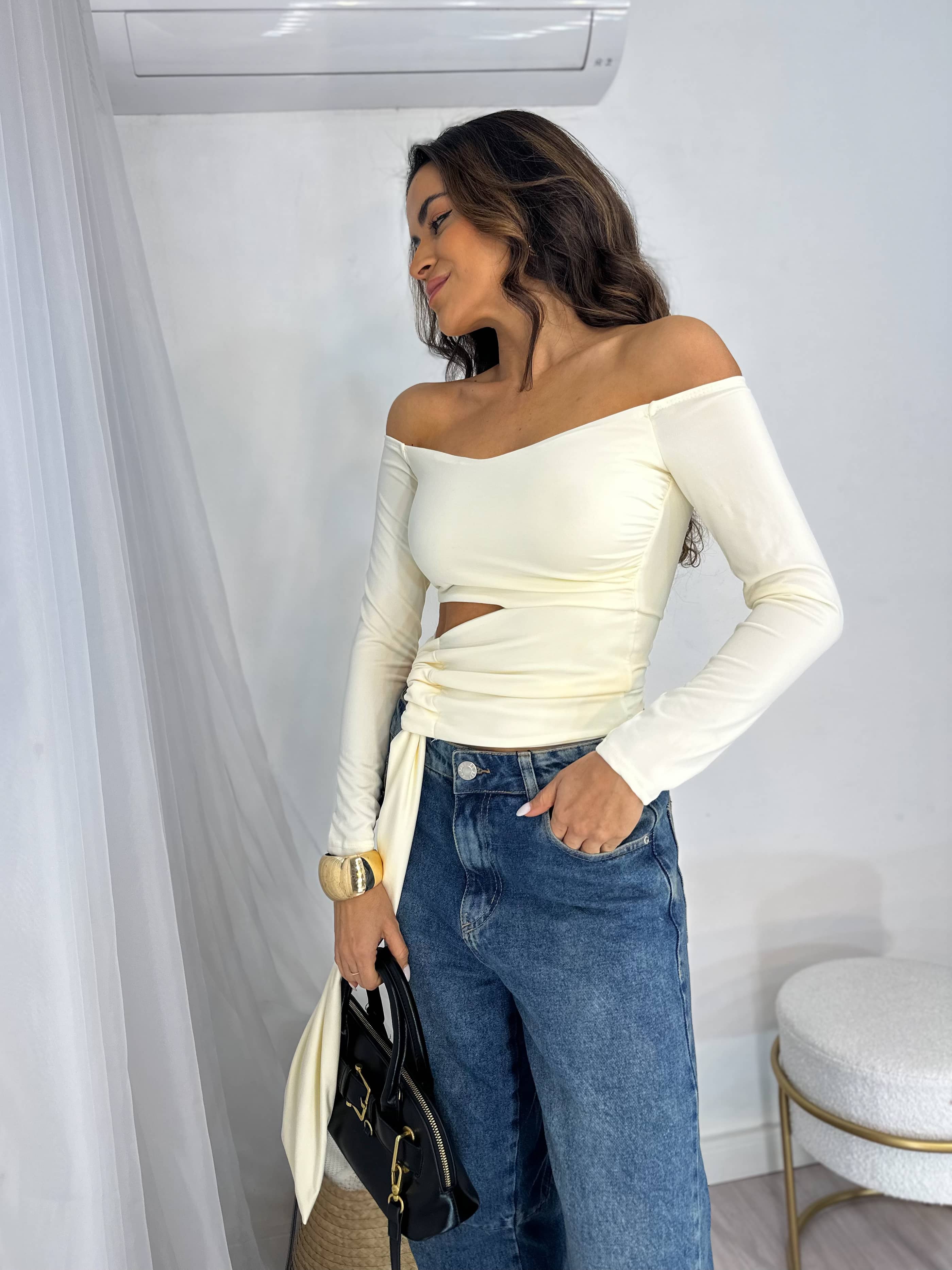 Blusa Off Anita