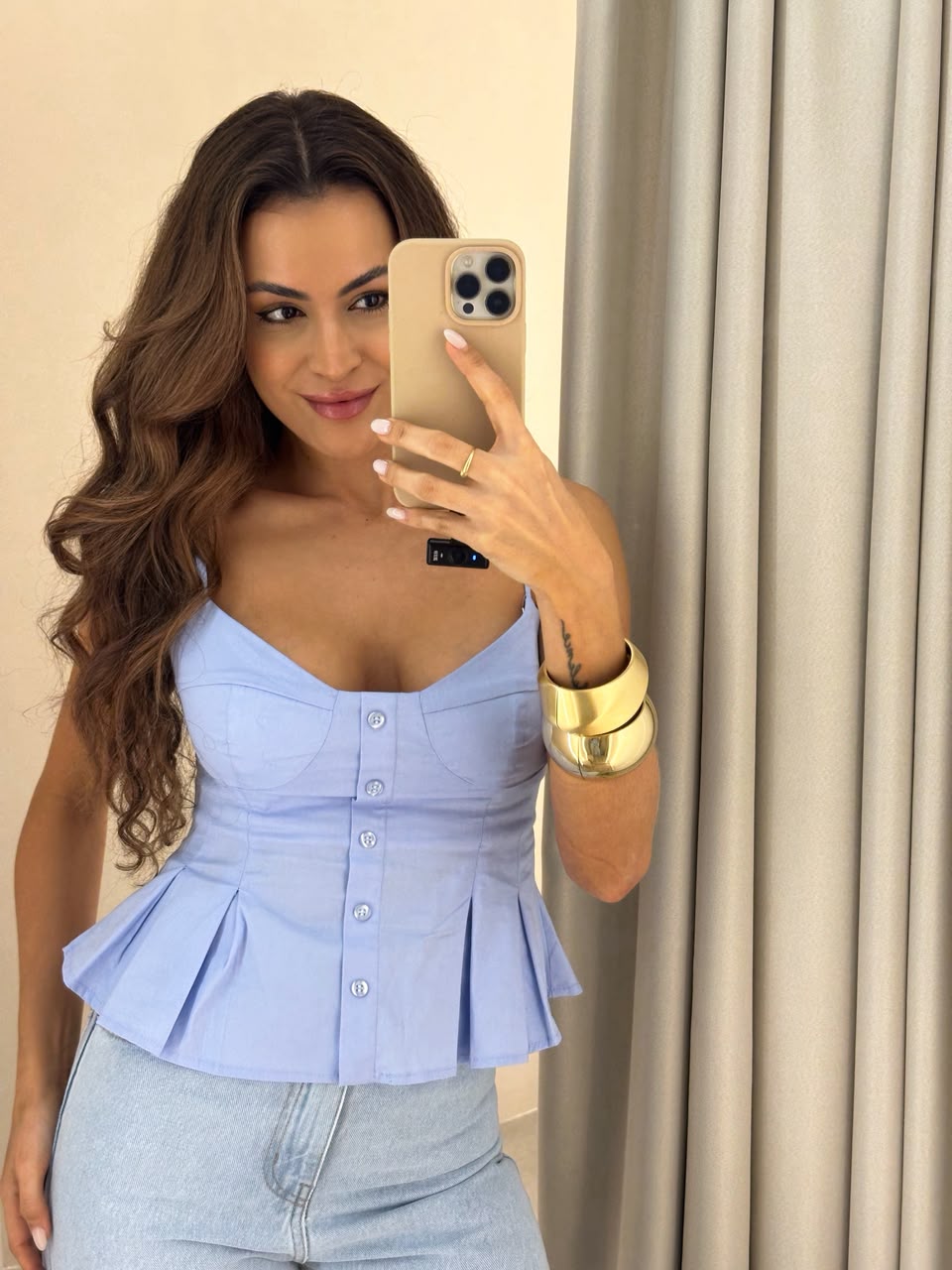 Blusa Azul Kassi