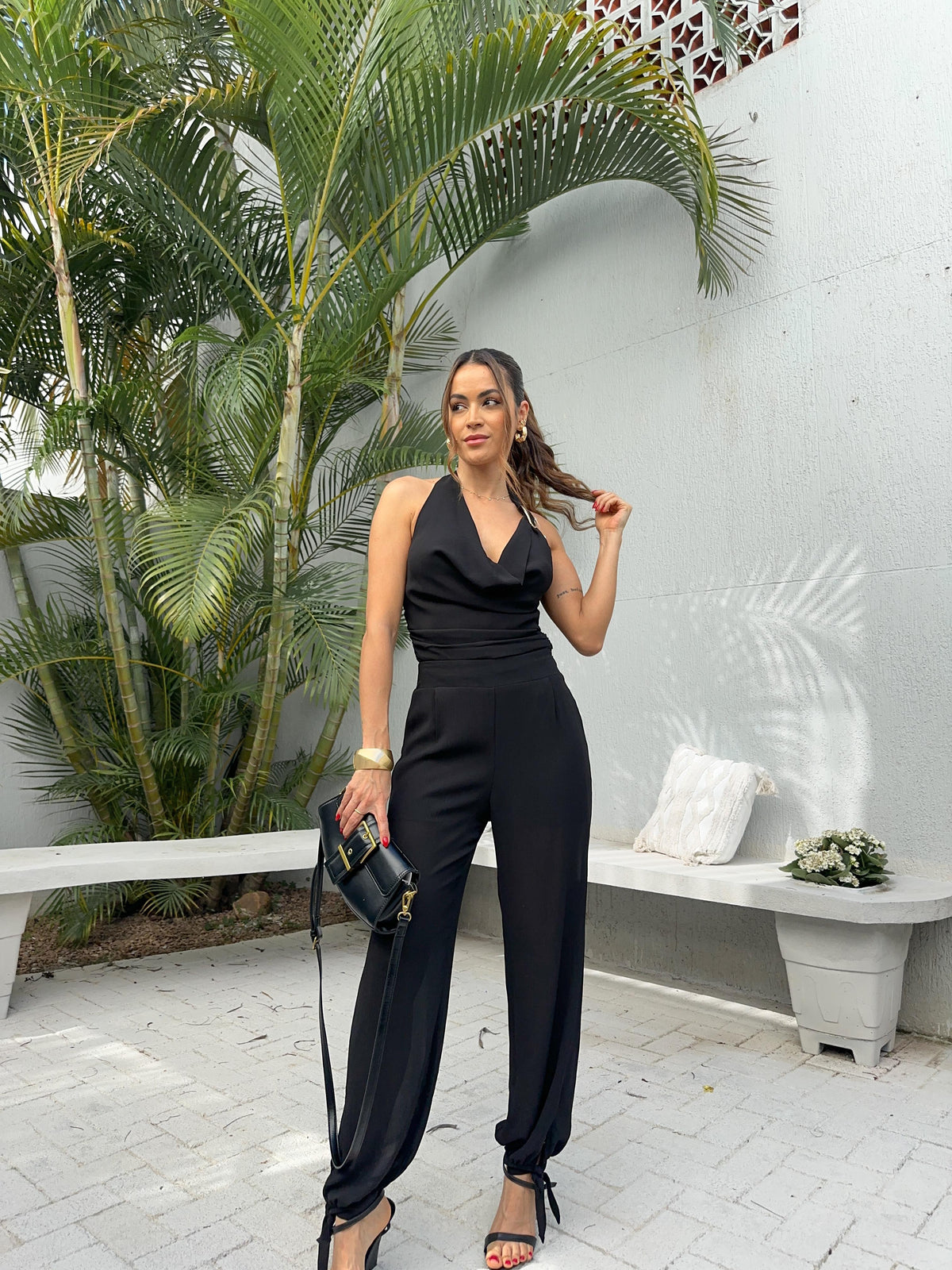 Conjunto Preto Selena