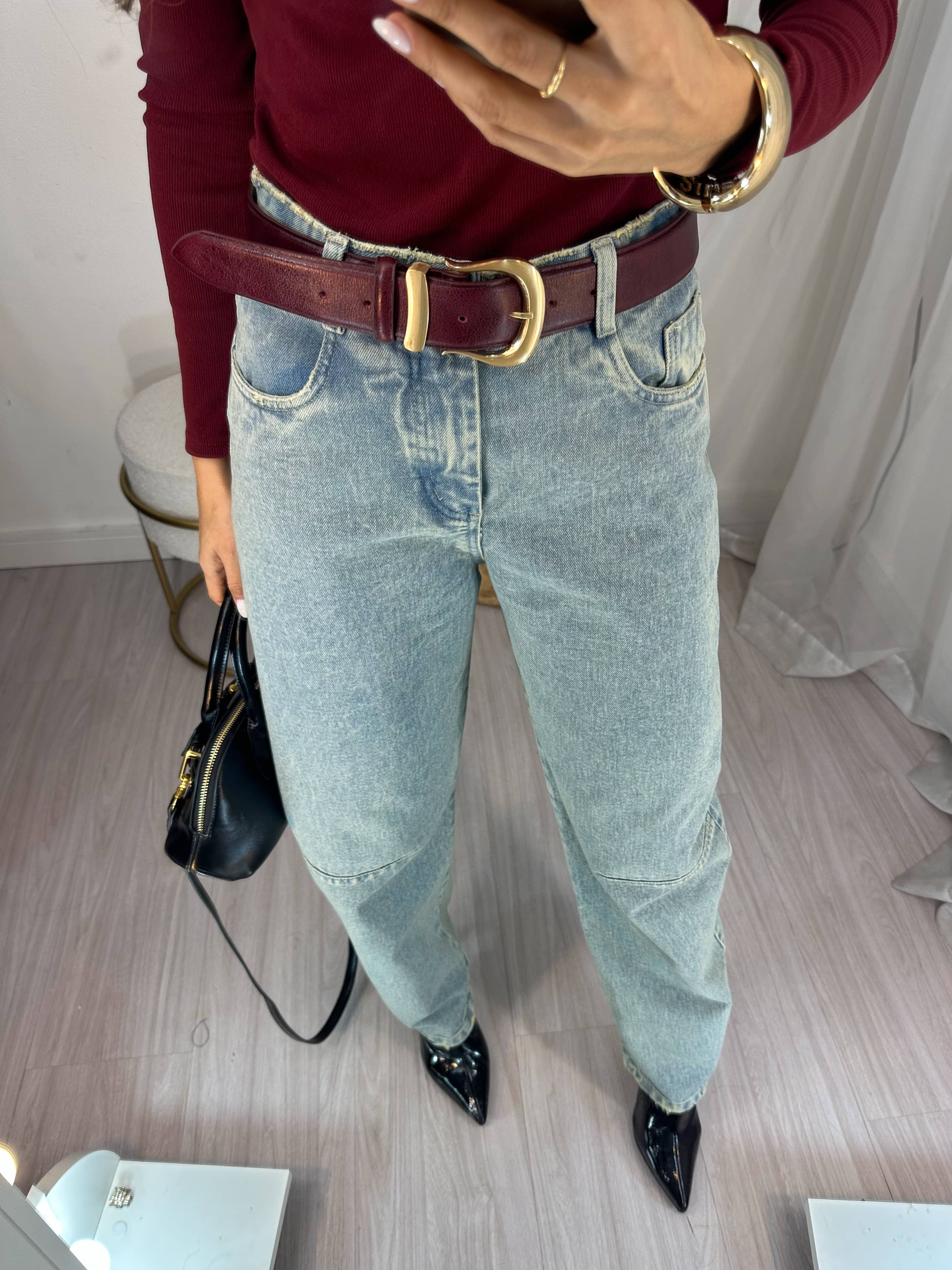 Calça Jeans Barrel Virginia PRÉ VENDA ENVIOS A PARTIR DE 17/07