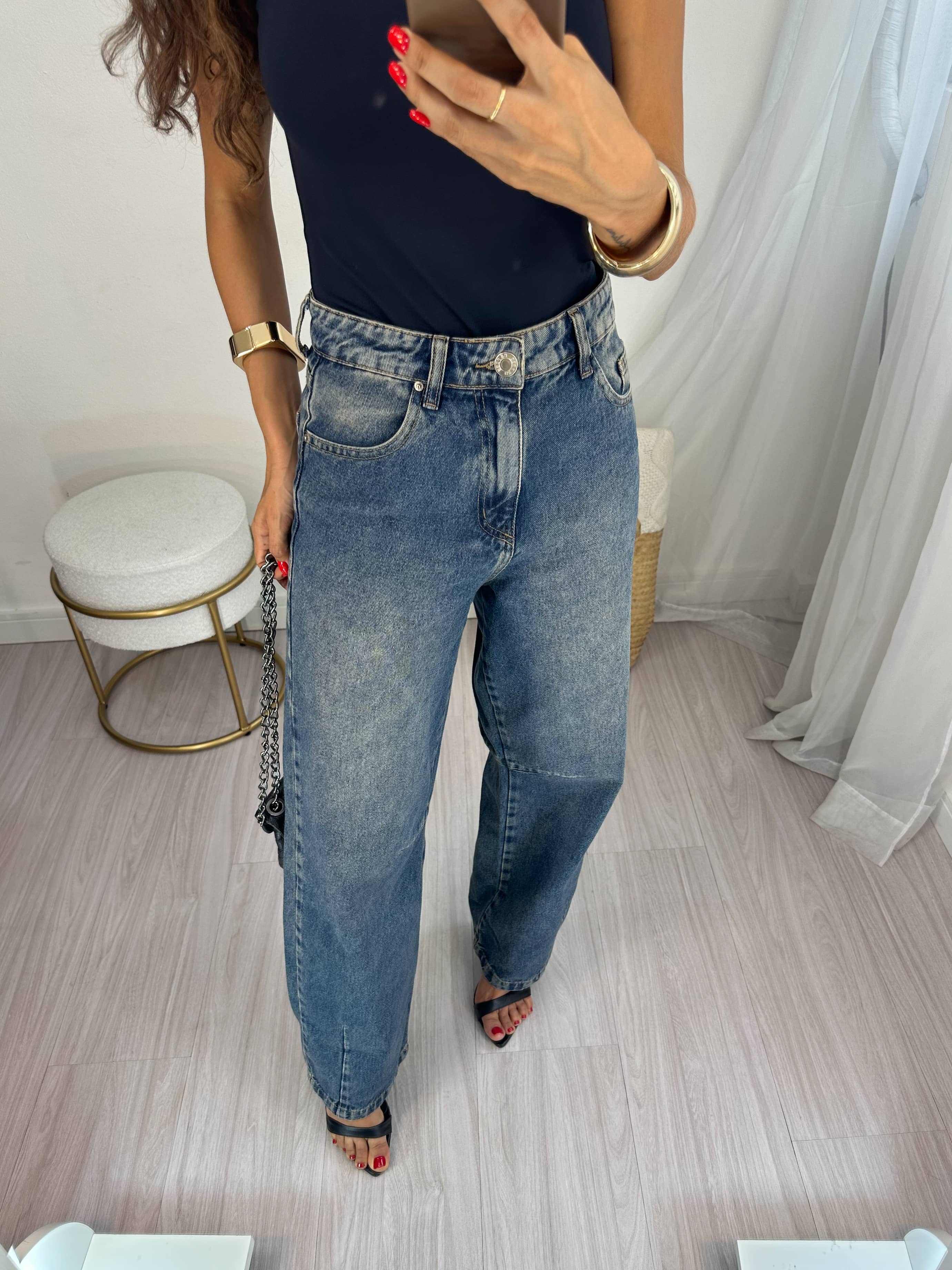 Calça Jeans Balloon Jerry