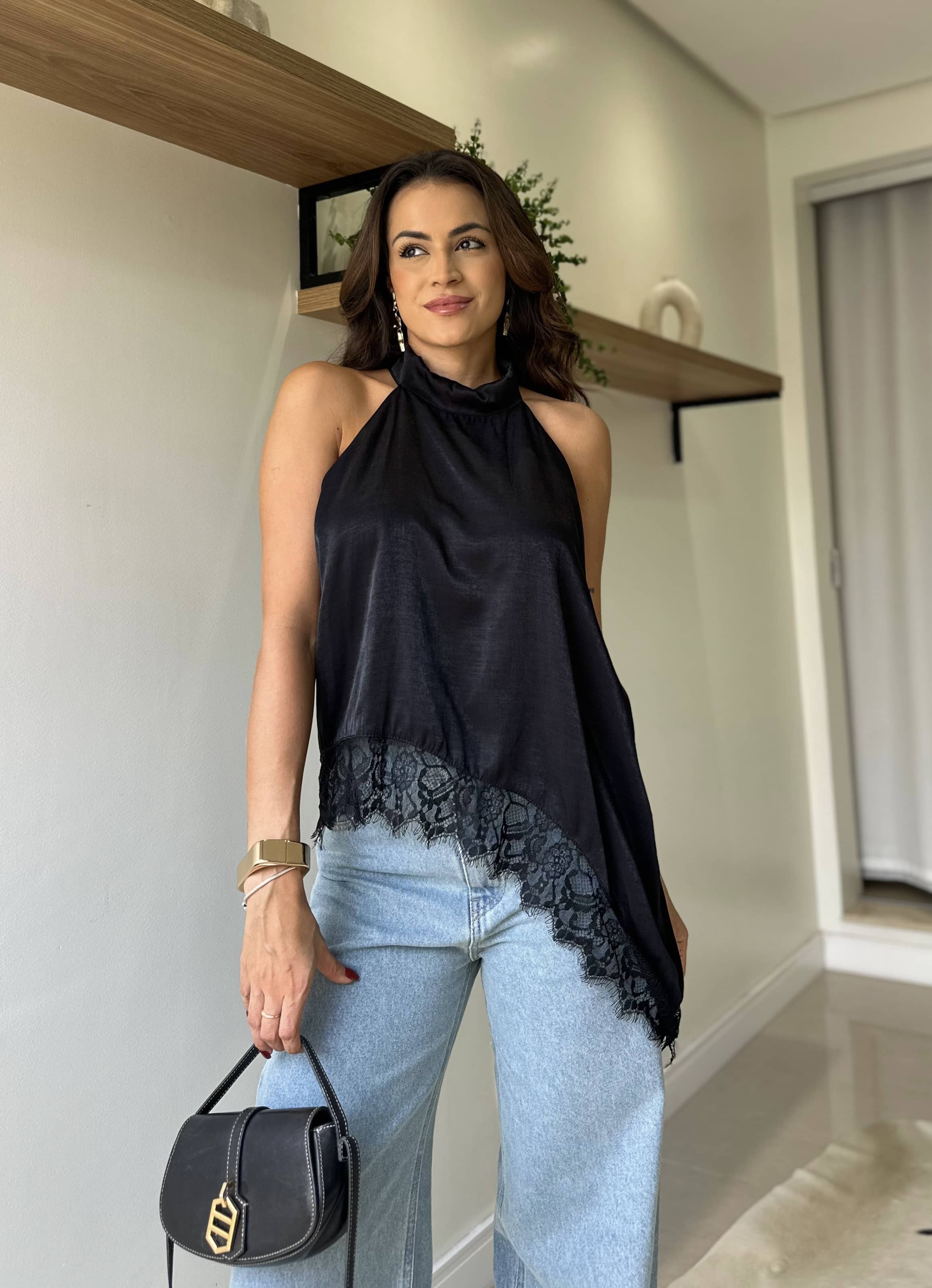 Blusa Agnes Preta