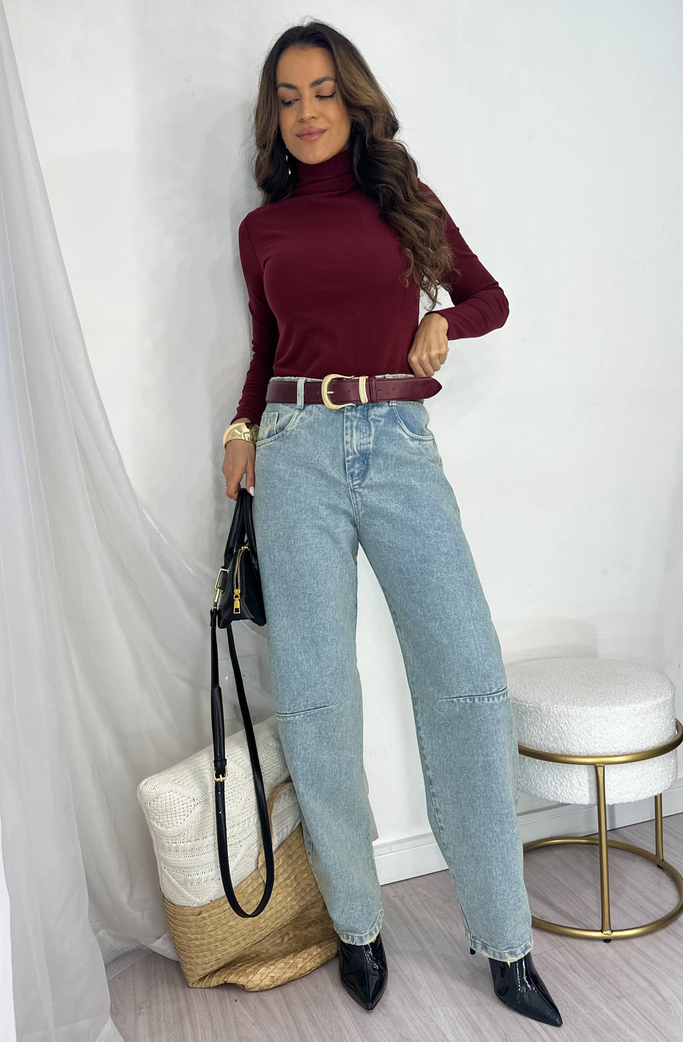 Calça Jeans Barrel Virginia PRÉ VENDA ENVIOS A PARTIR DE 17/07