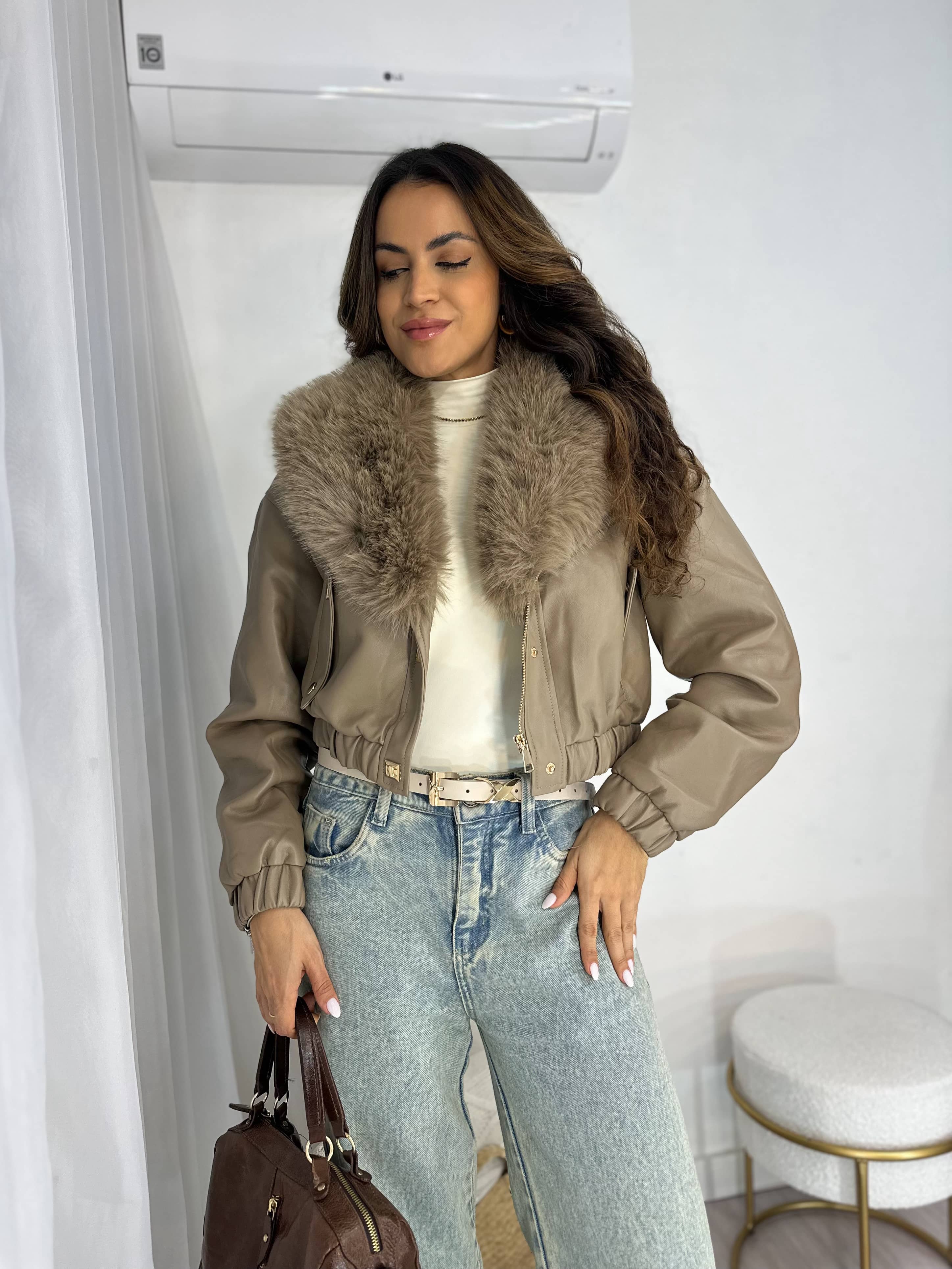 Jaqueta Cáqui Dora