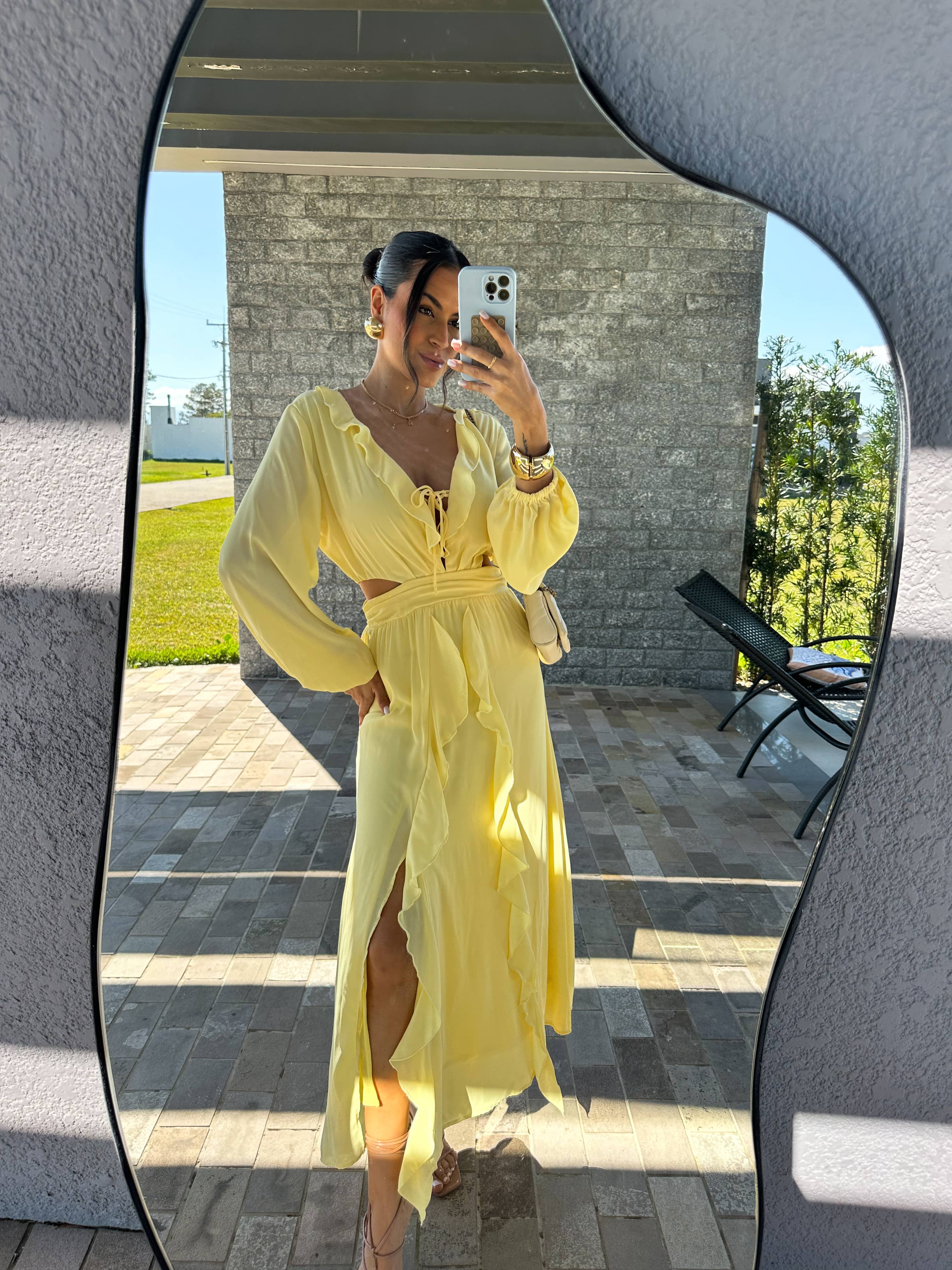 Vestido Manteiga Shan