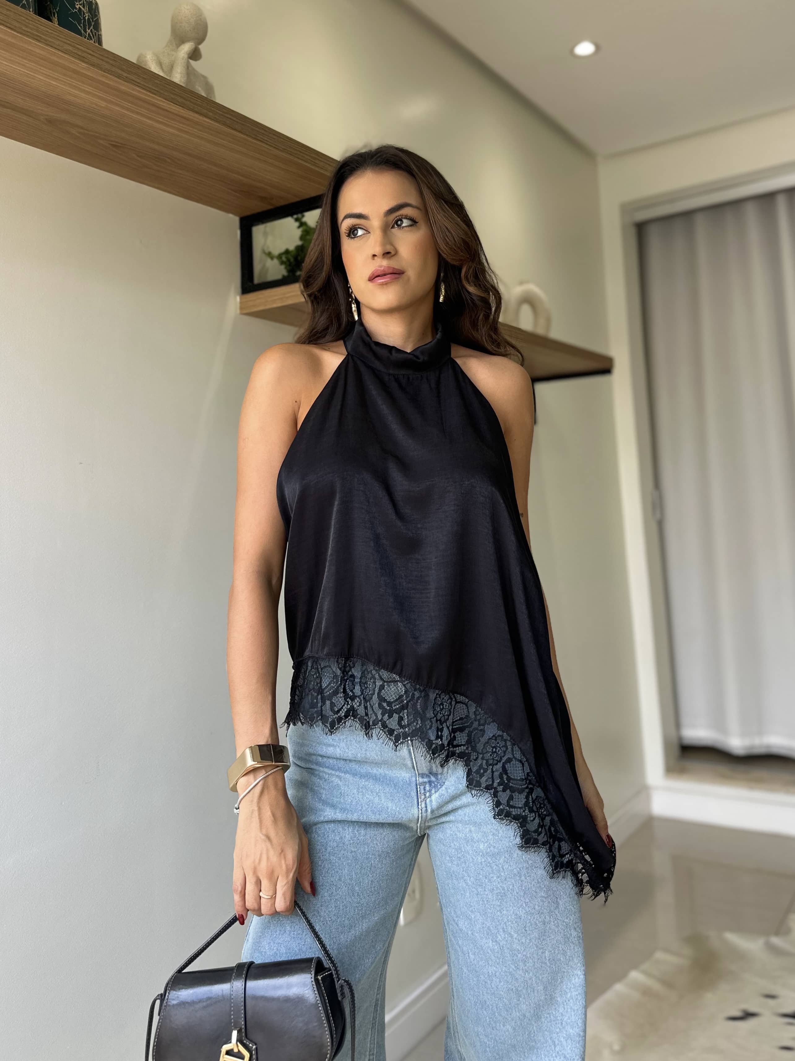Blusa Agnes Preta