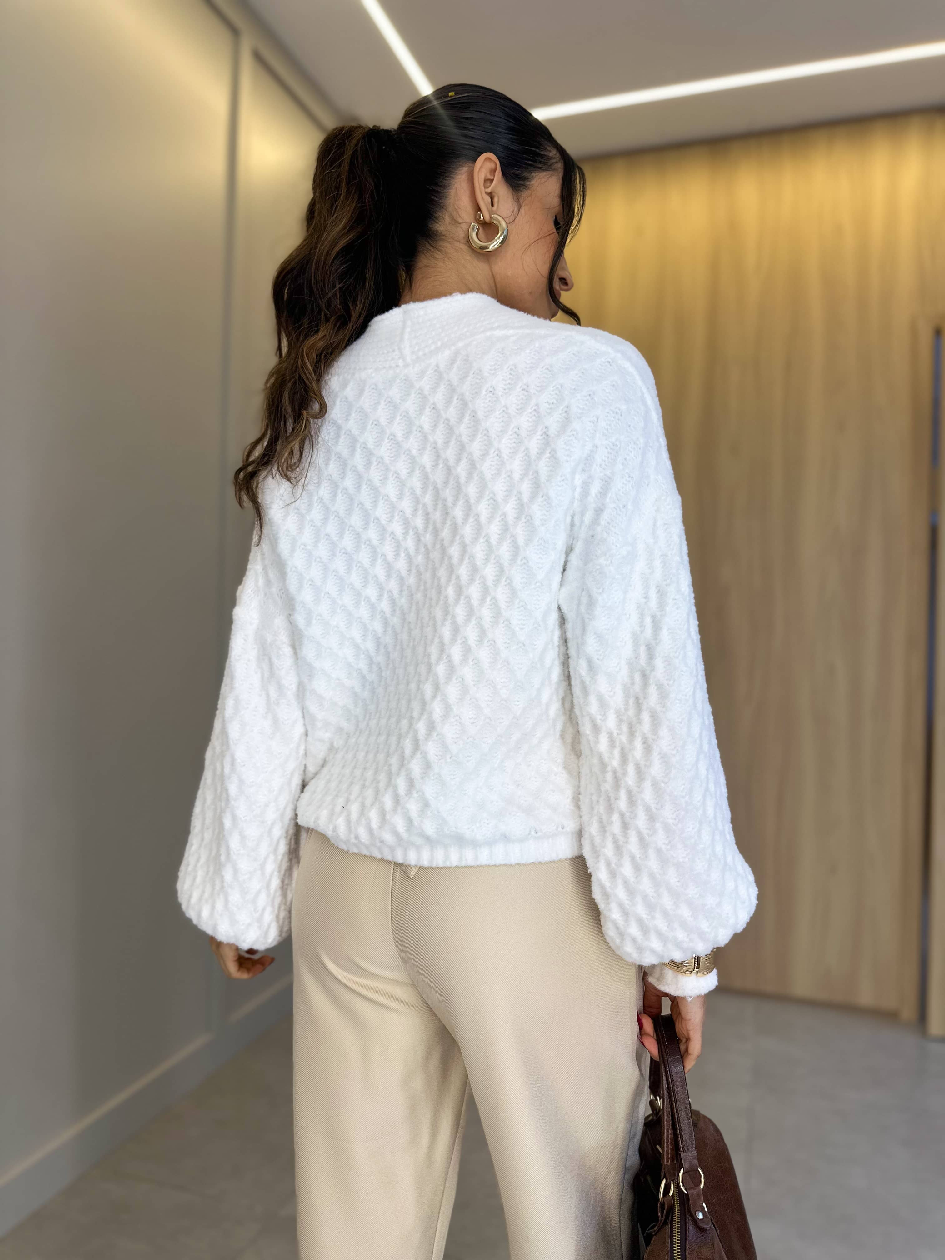 Cardigan Tricot Off Leni