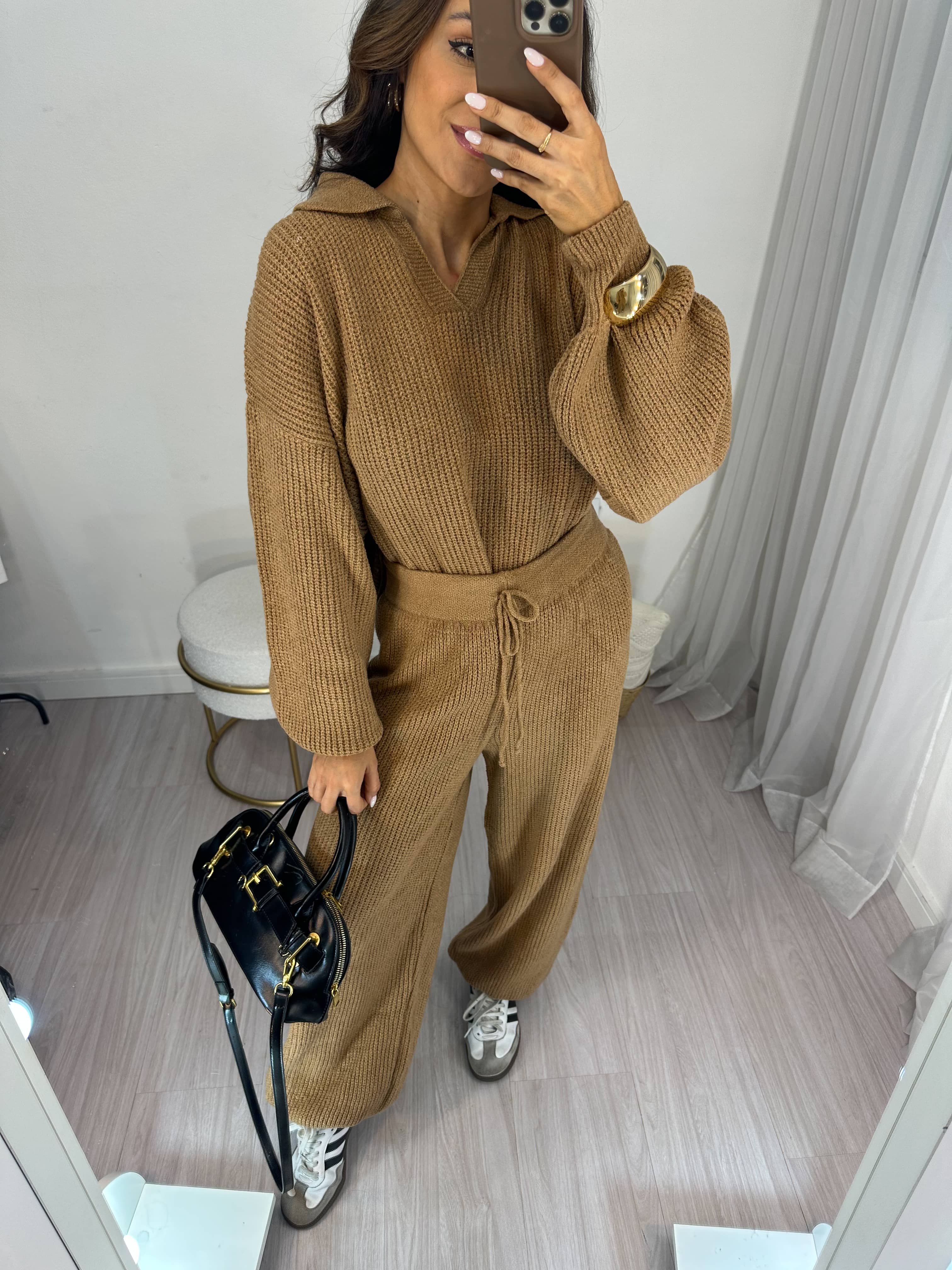Conjunto Tricot Nude Gaby