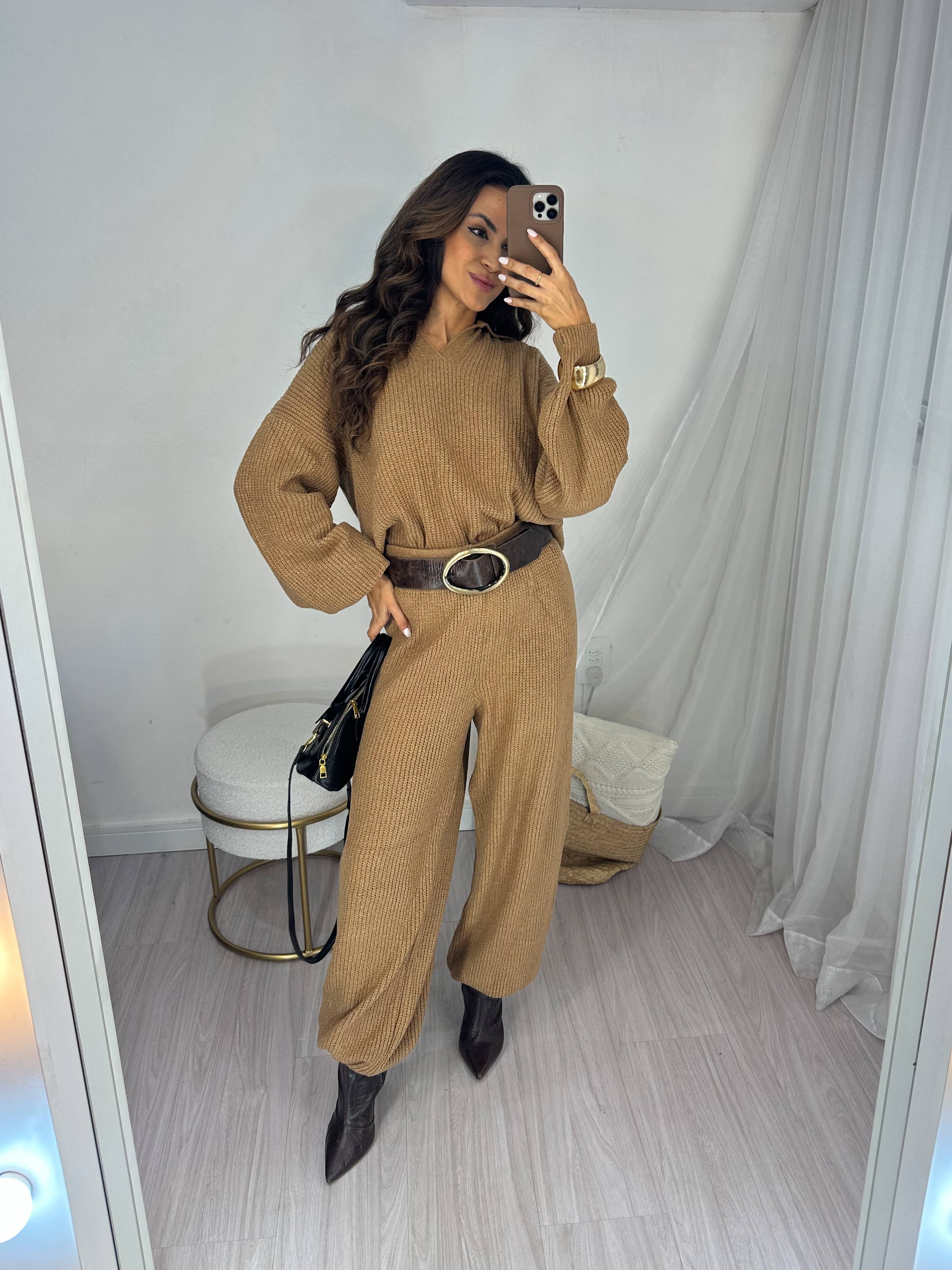Conjunto Tricot Nude Gaby