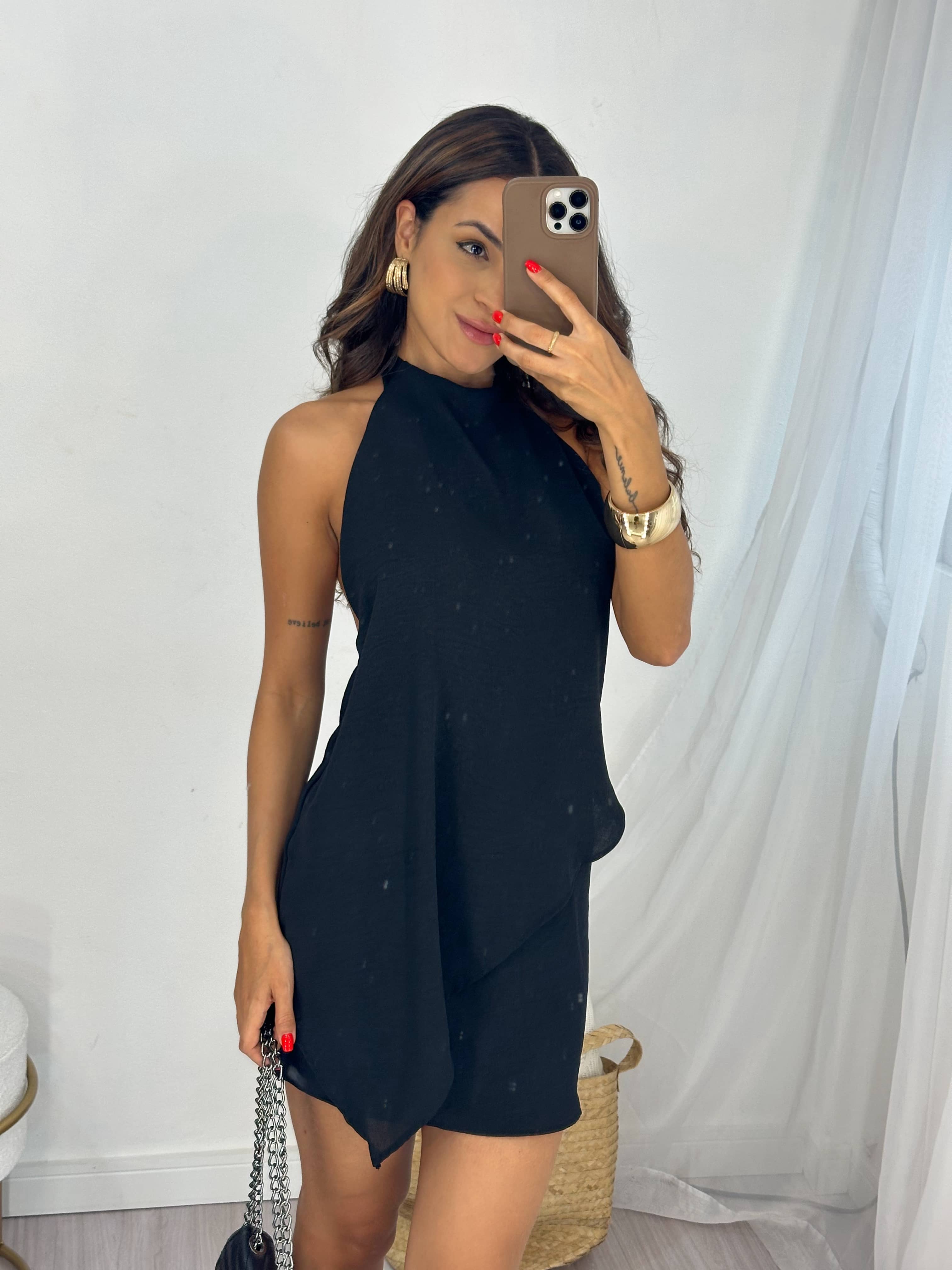 Vestido Vallet Preto