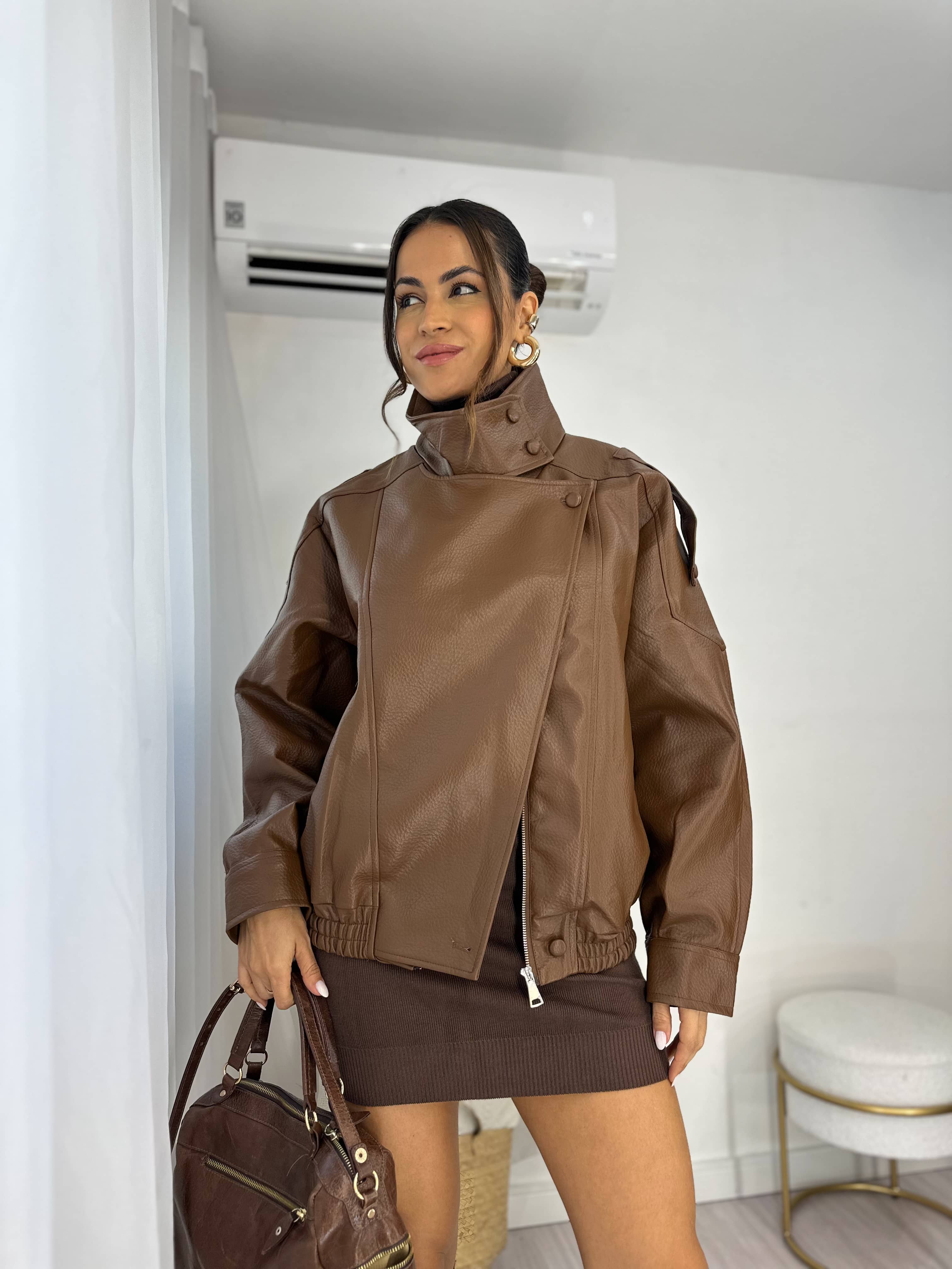 Jaqueta Marrom Zara