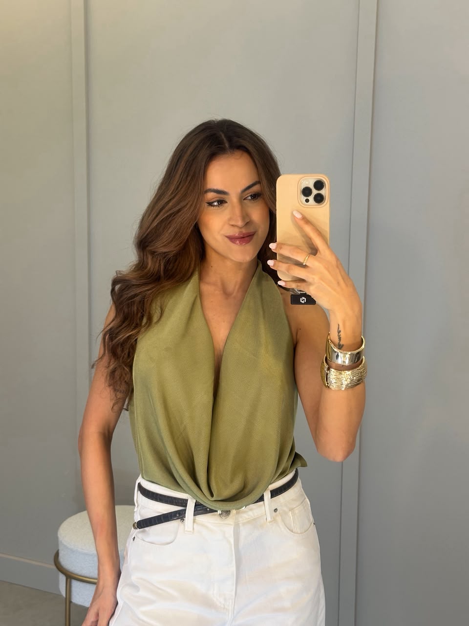 Blusa Verde Lina