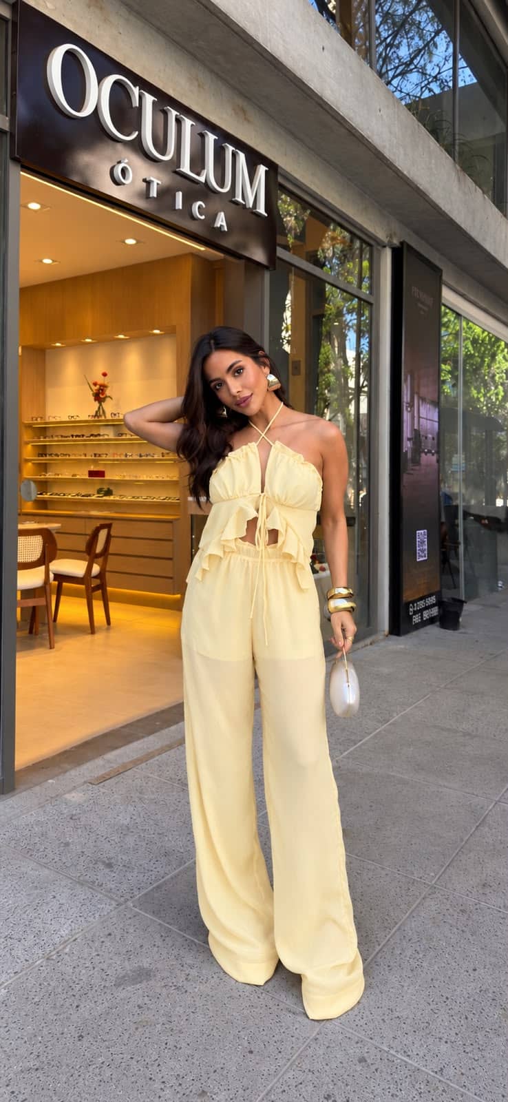Conjunto Amarelo Heloisa