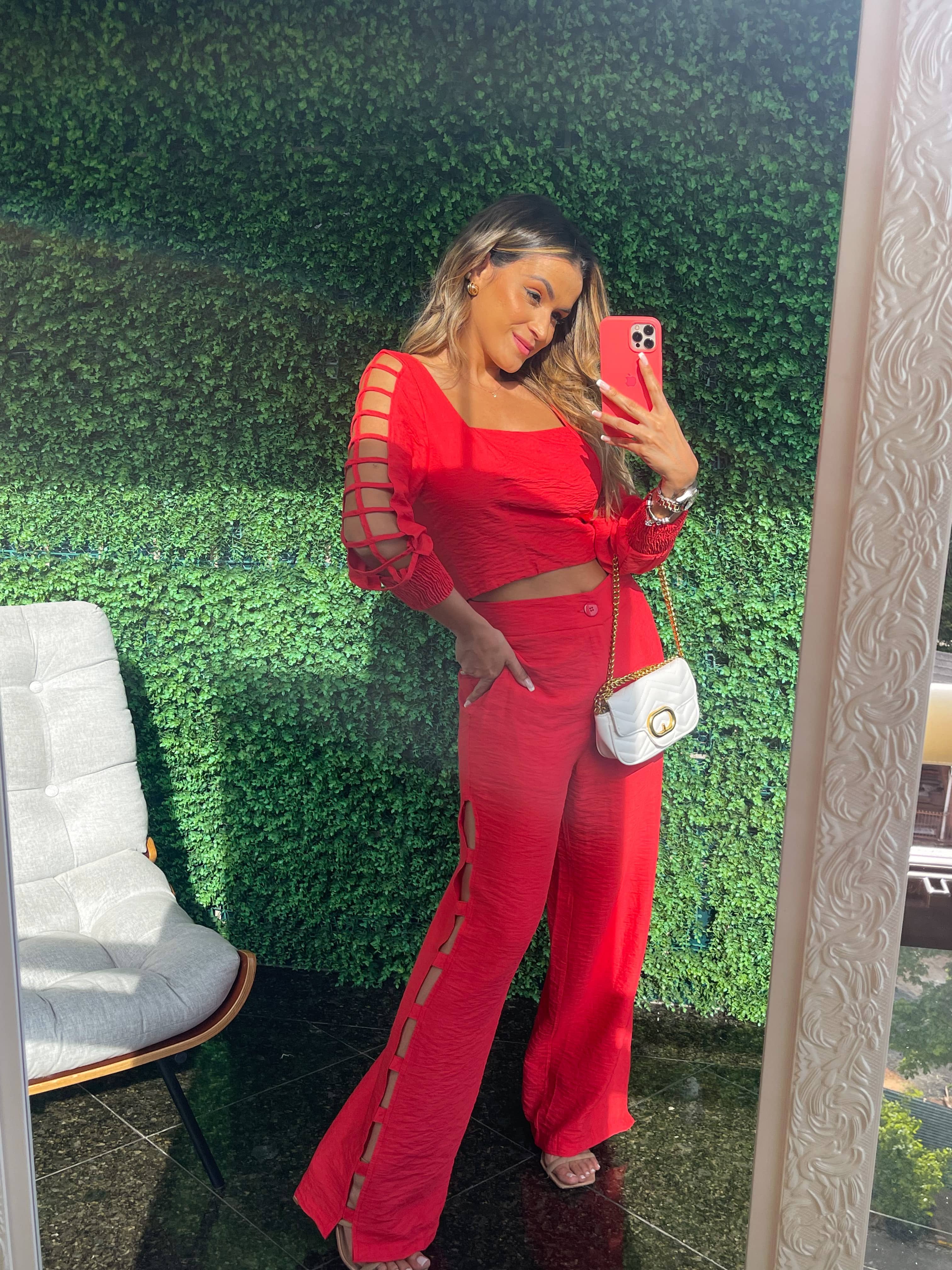 Cropped Alanna Vermelho