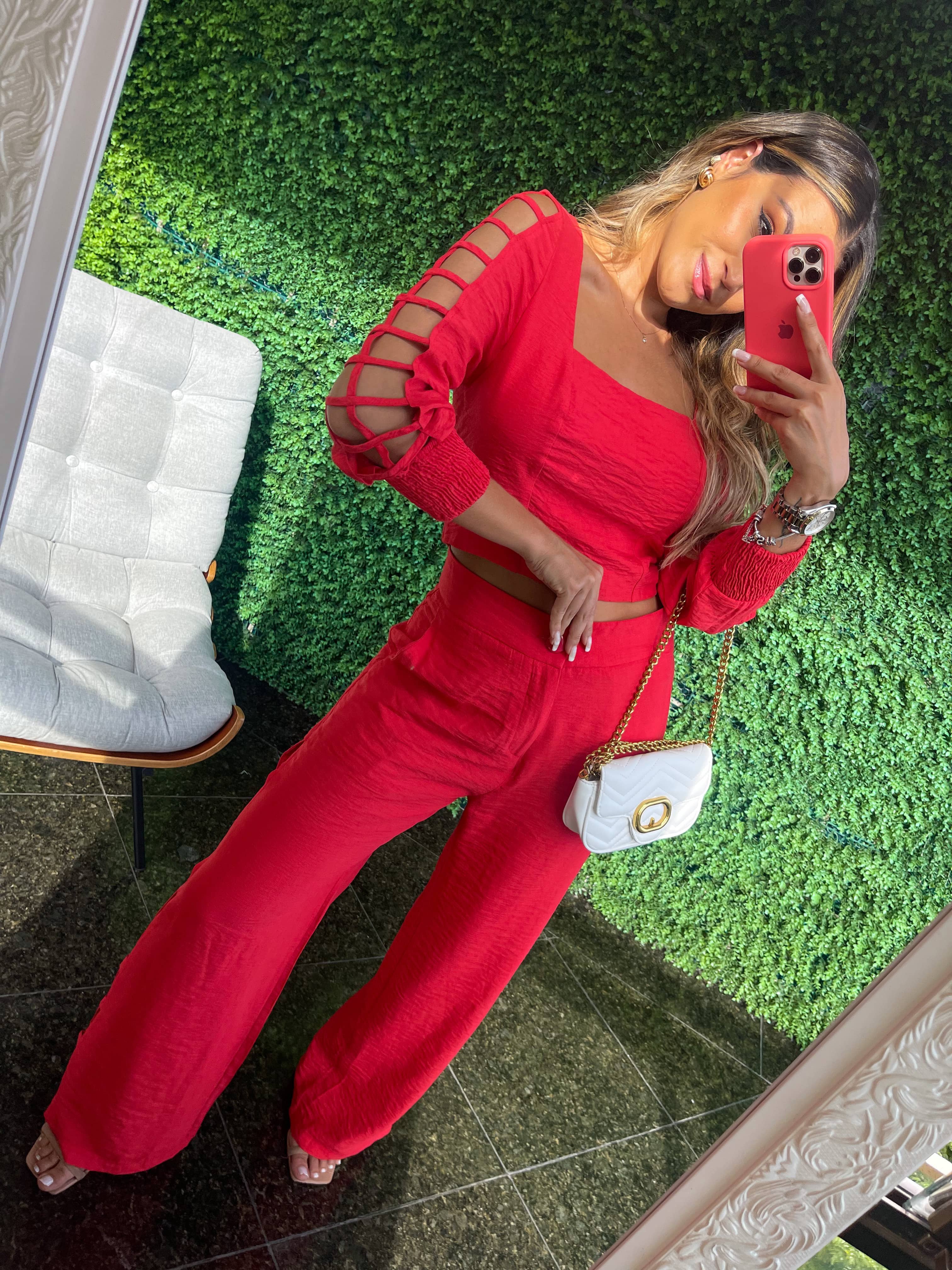 Calça Alanna Vermelho