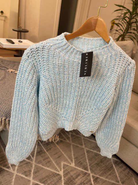 Tricot Amabel Azul