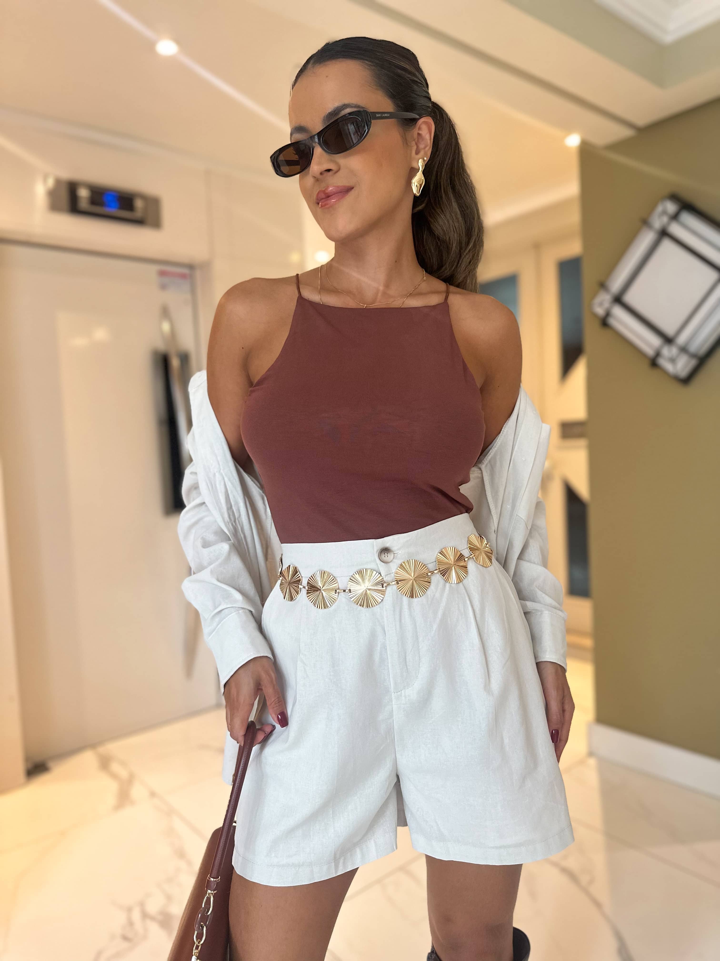 Conjunto em Linho Cru Bady