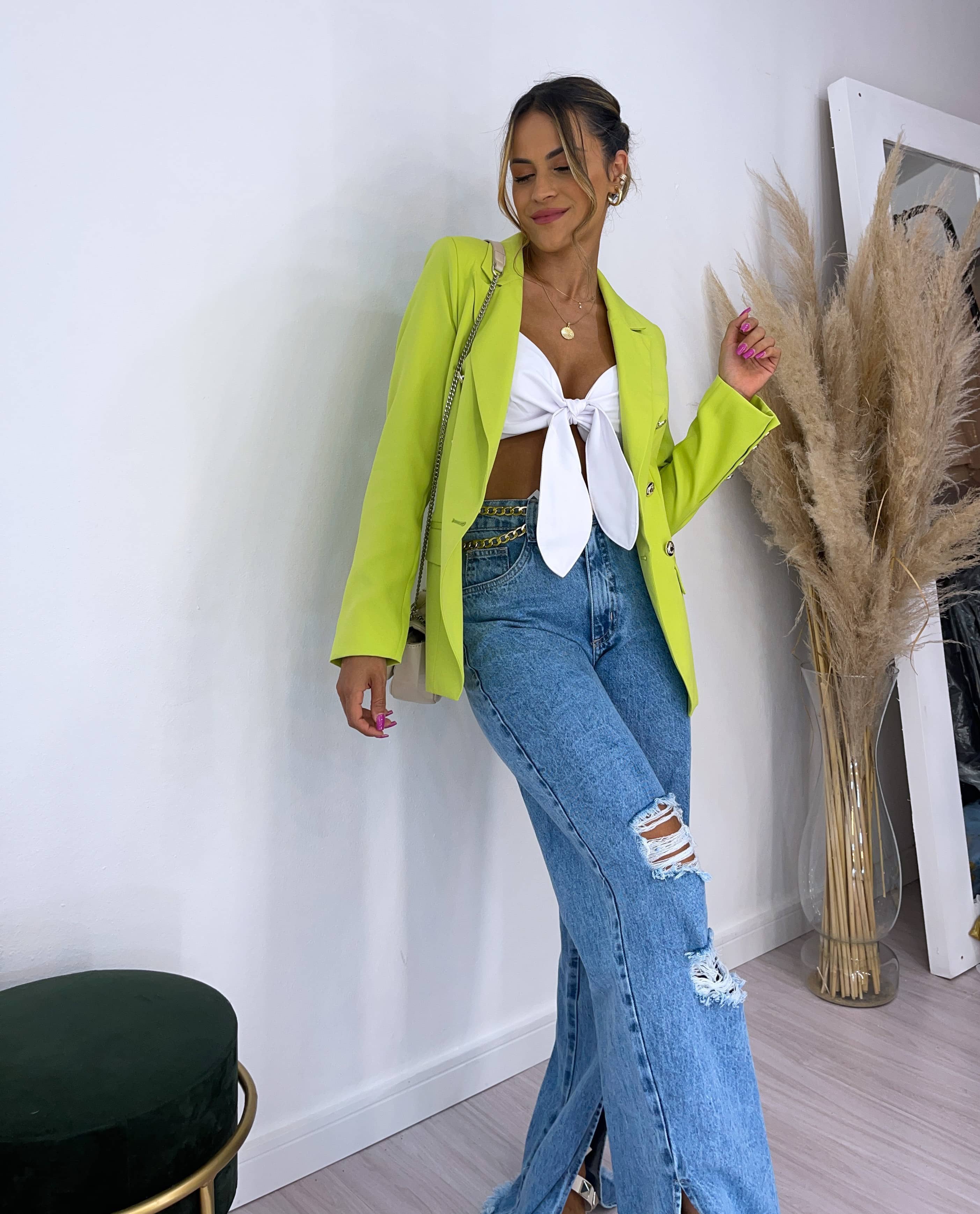 Blazer Inspiração Balmain Lima