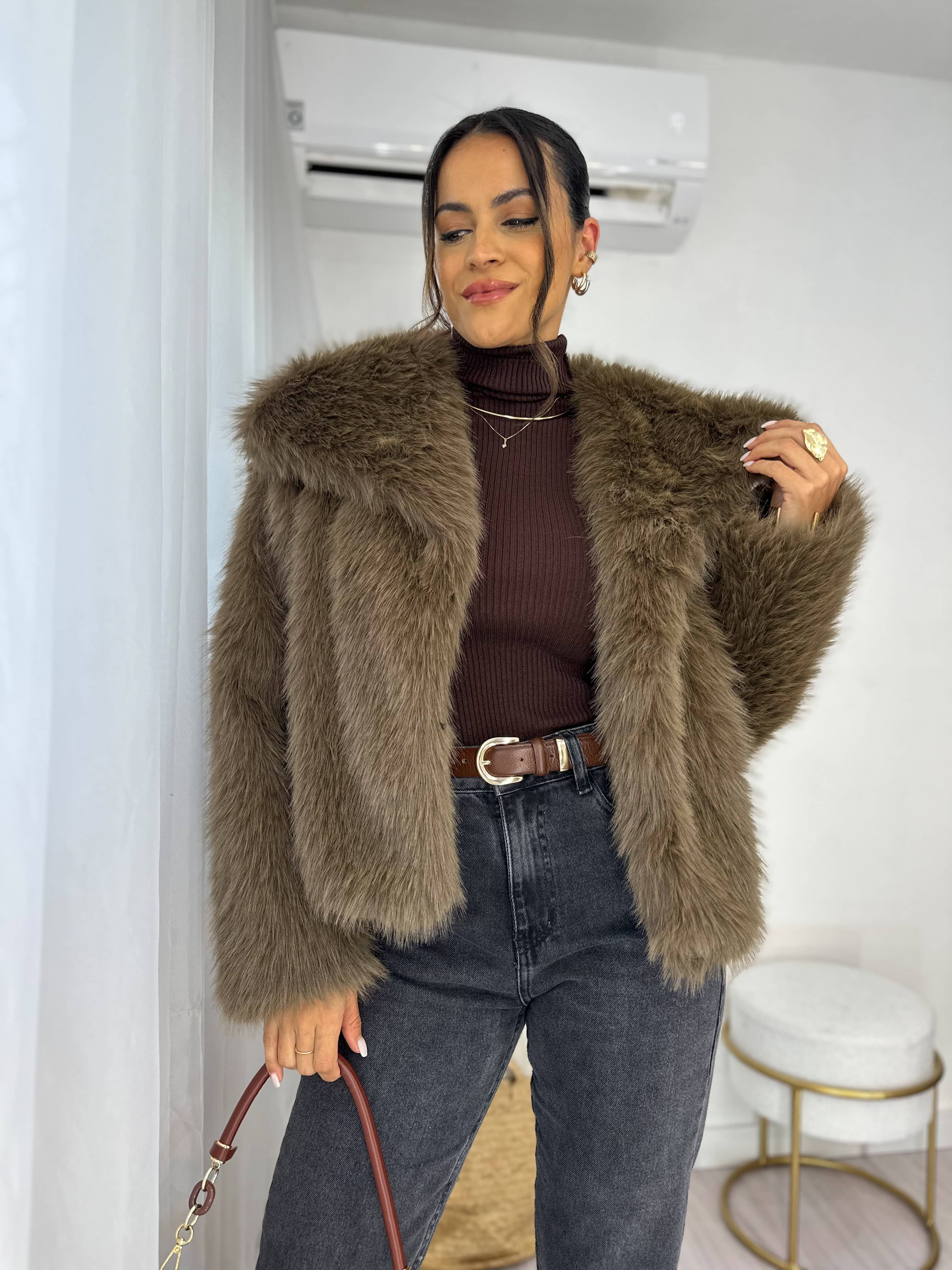 Cacharrel Modal Brenda Marrom