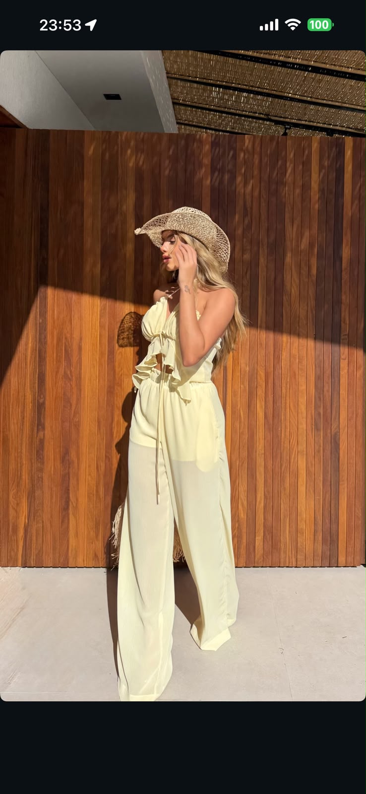 Conjunto Amarelo Heloisa