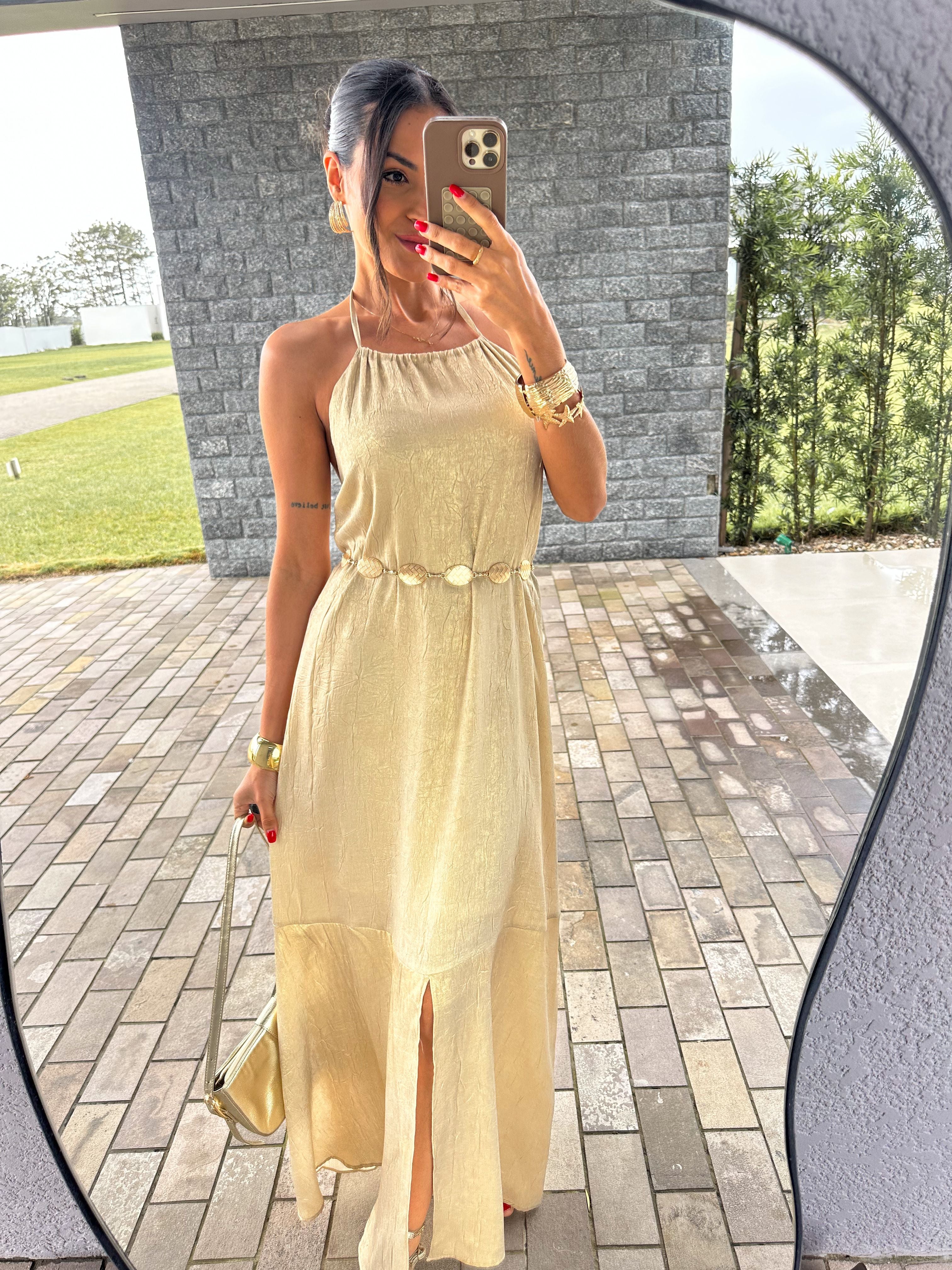 Vestido Alongado Tina