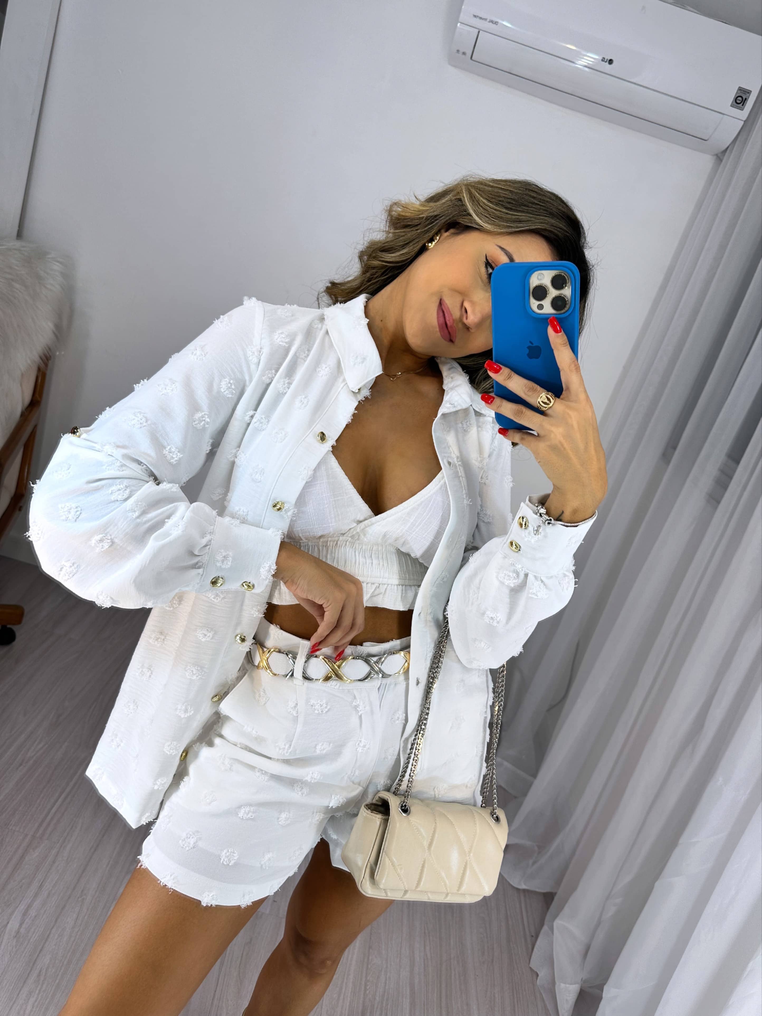 Conjunto Branco Hailey