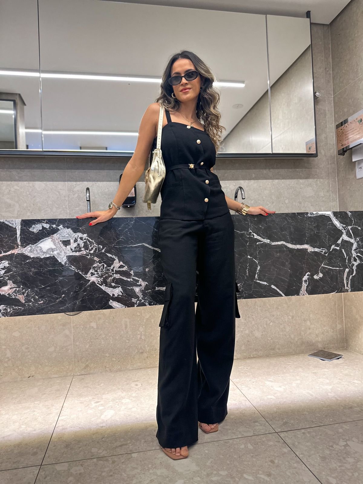 Conjunto Alfaiataria Preto Daily