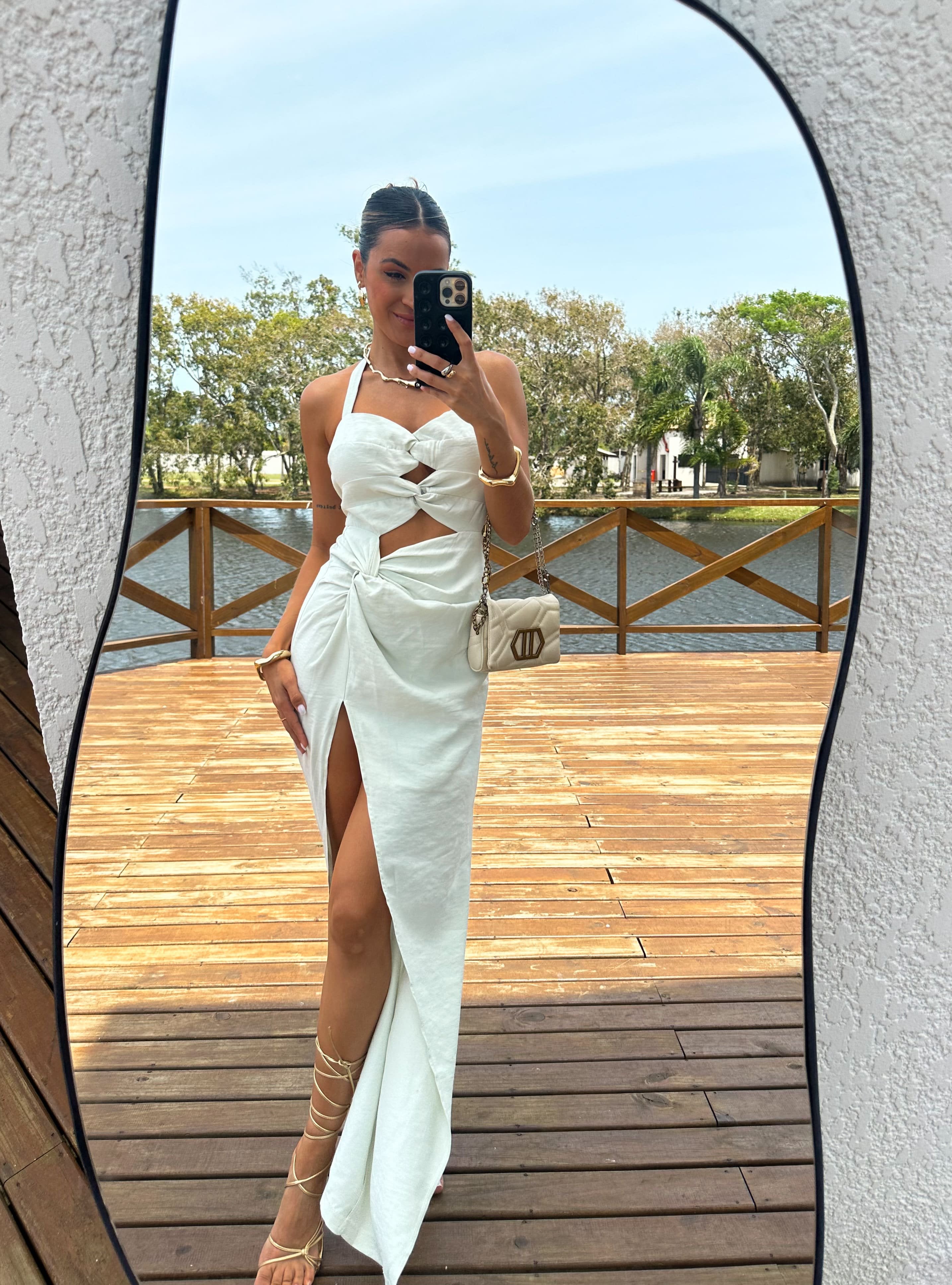 Vestido Midi Gelo Daly