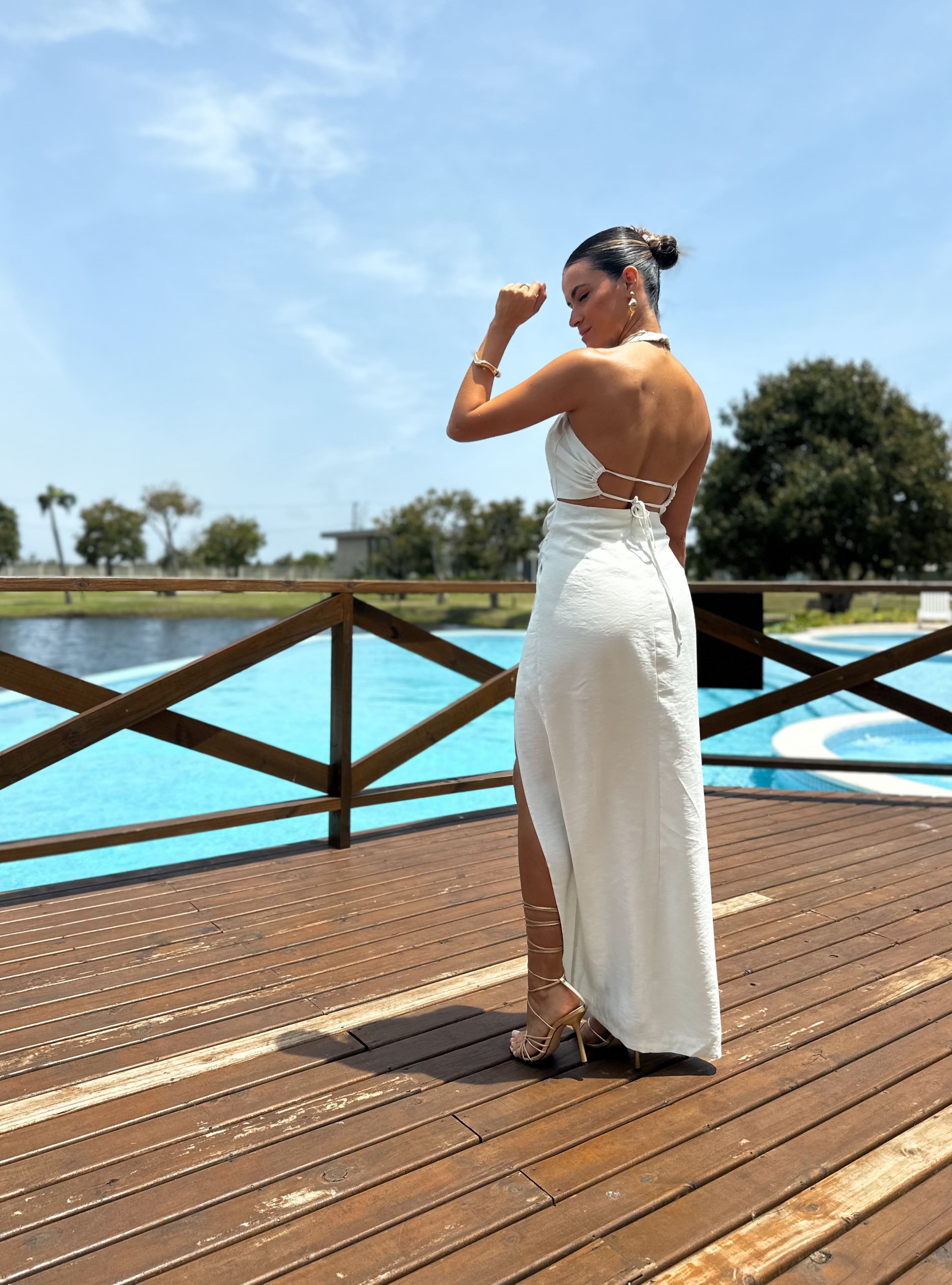 Vestido Midi Gelo Daly