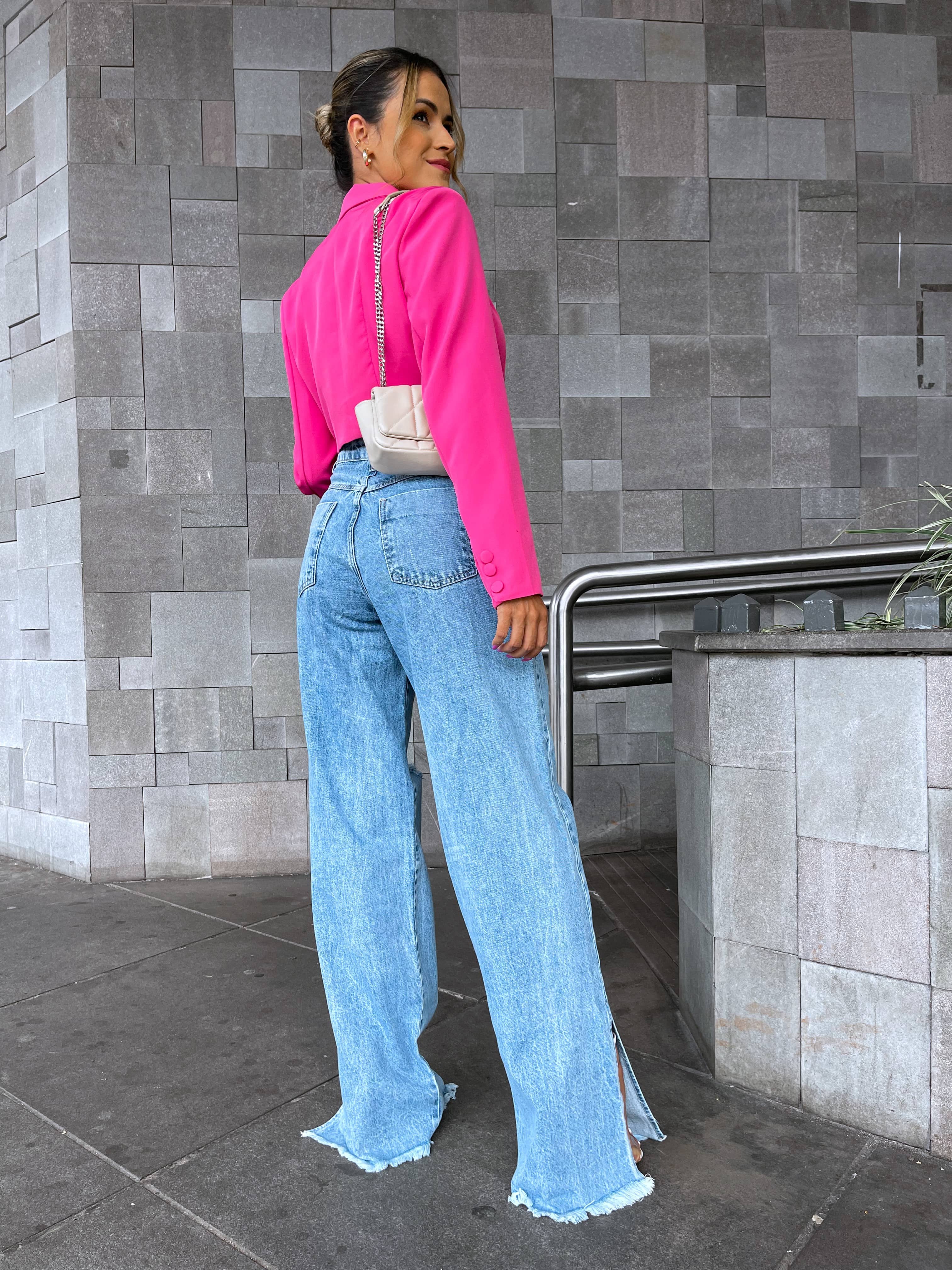 Calça Wide leg Volpe