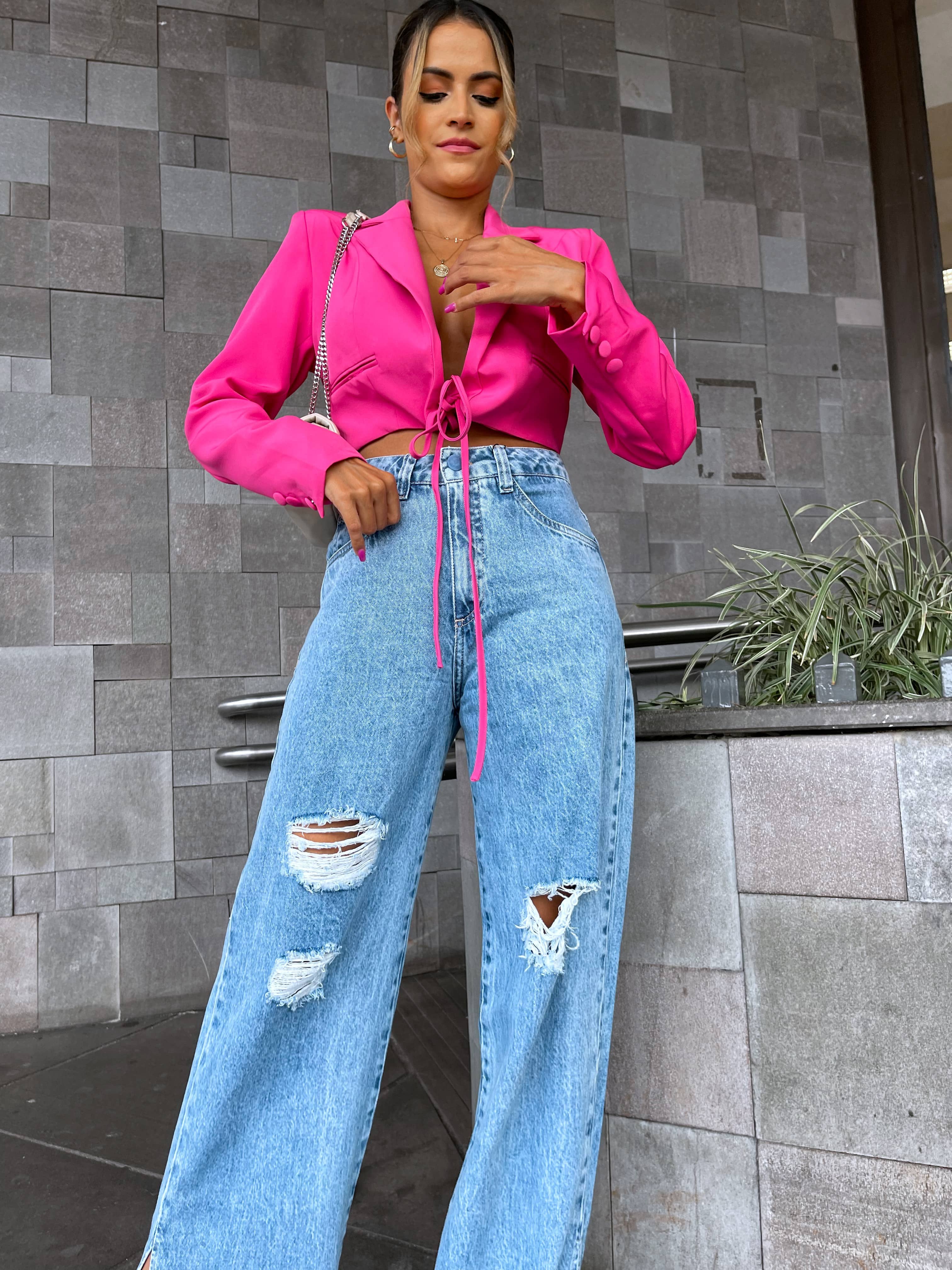 Calça Wide leg Volpe