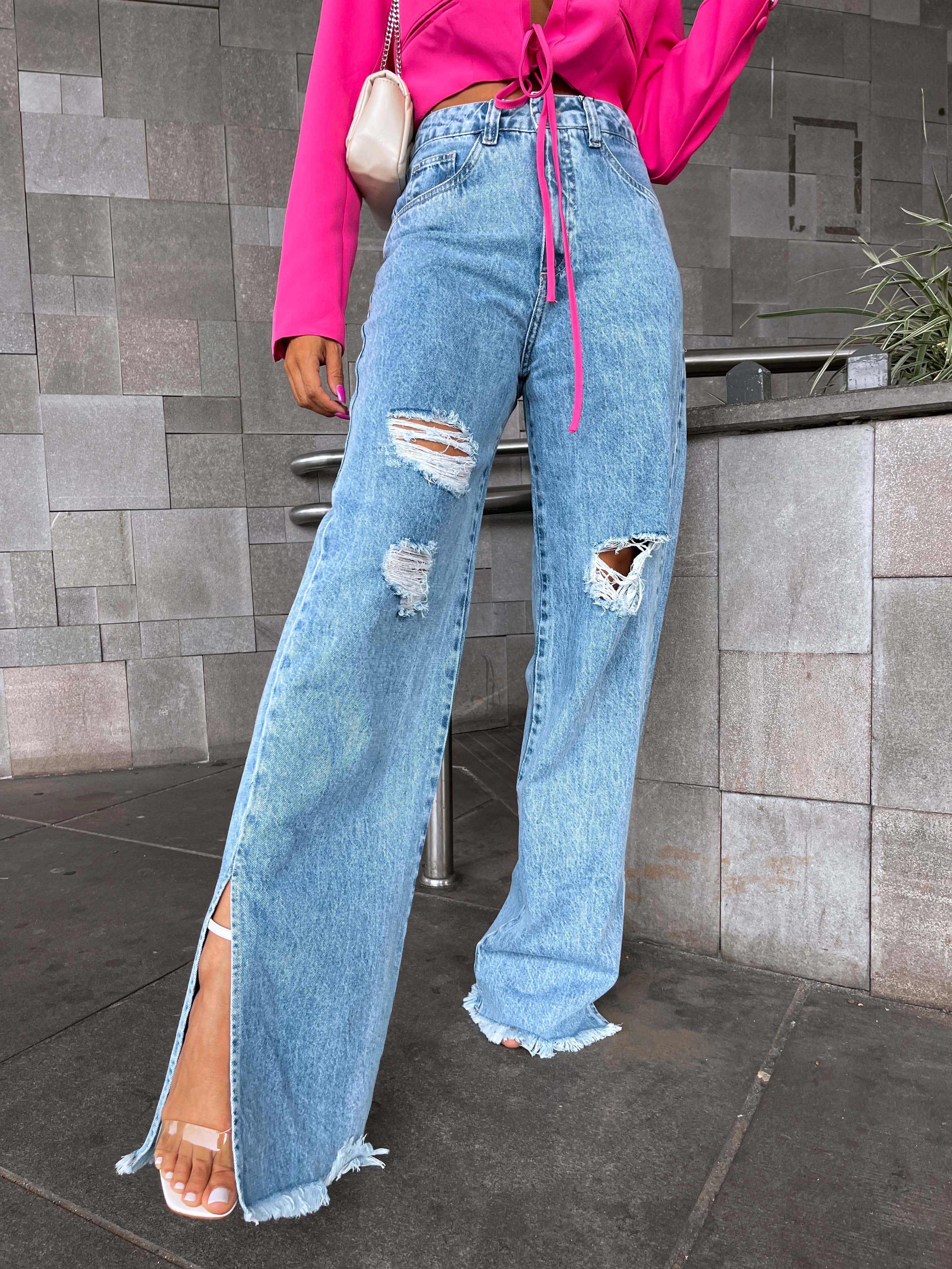 Calça Wide leg Volpe