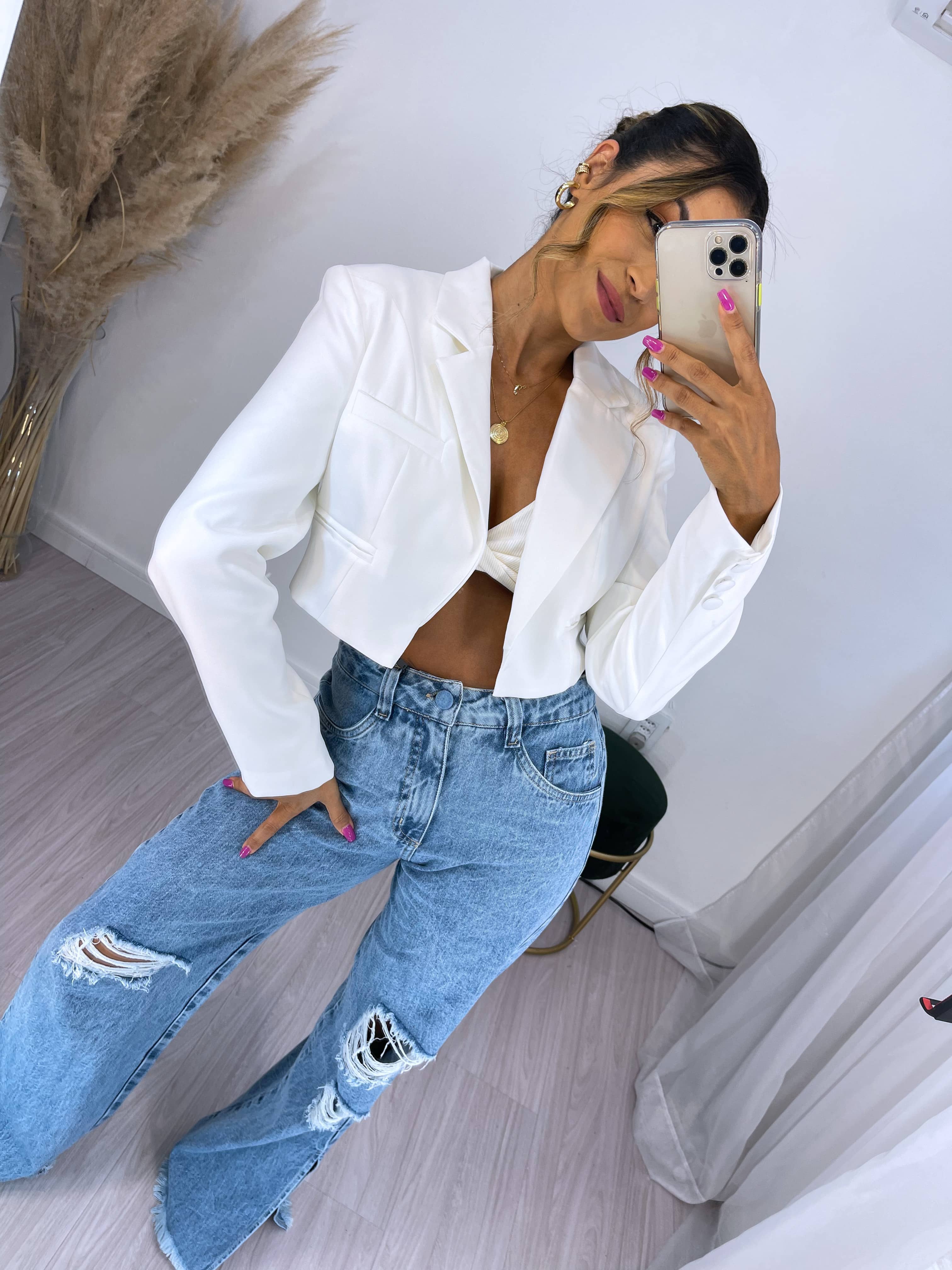 Calça Wide leg Volpe