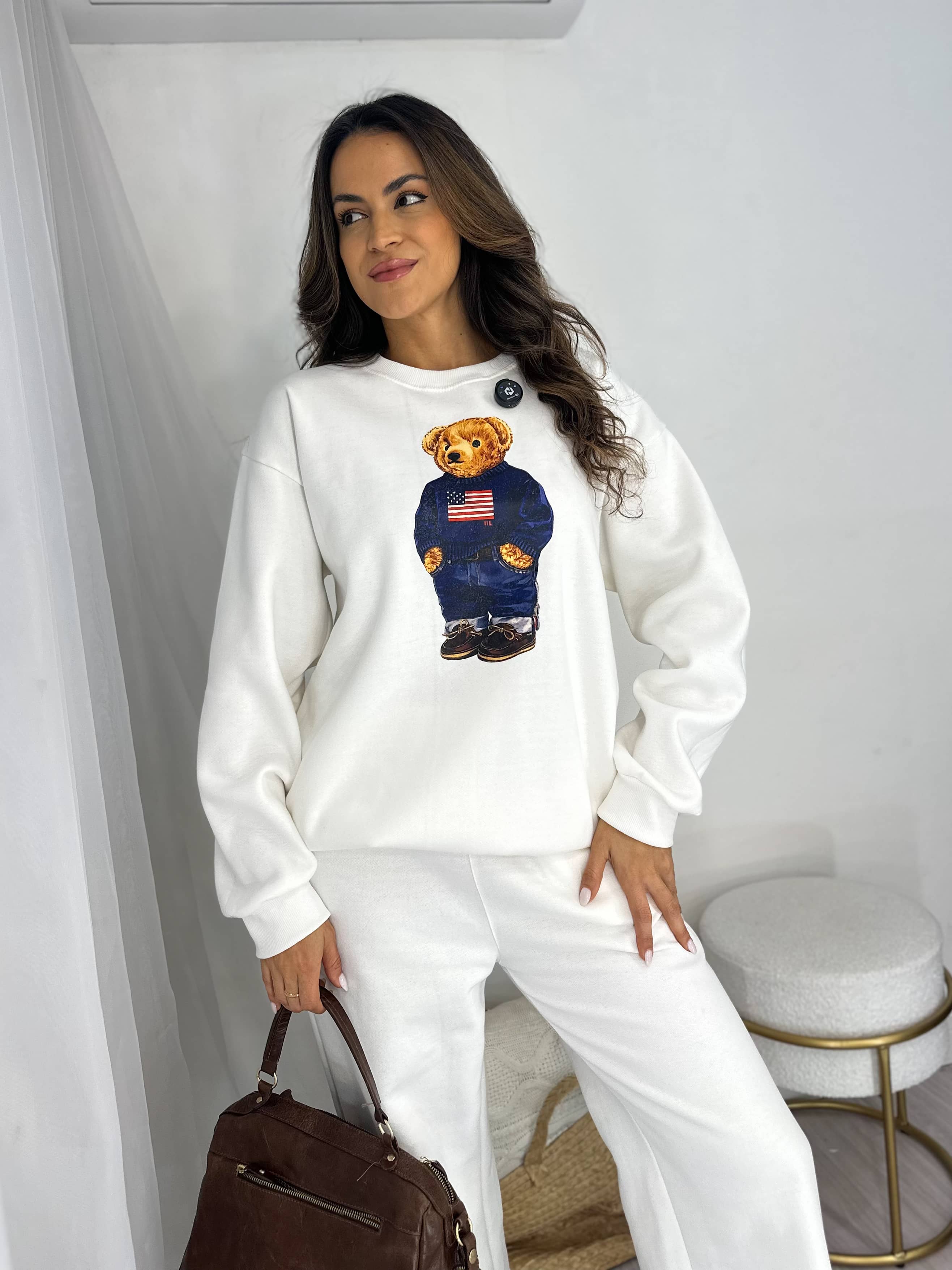 Conjunto Moletom Off Urso