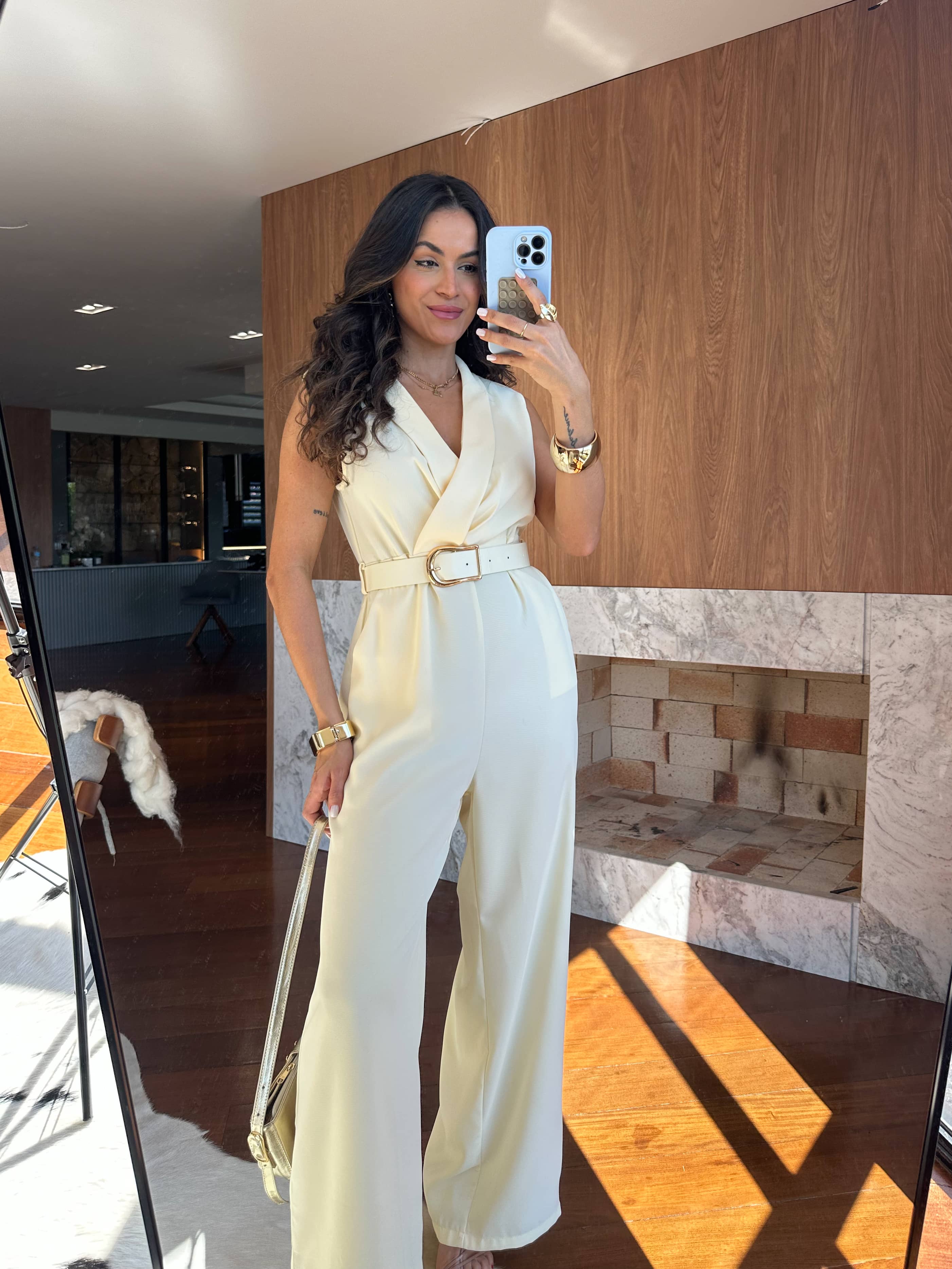 Macacão Manteiga Jade