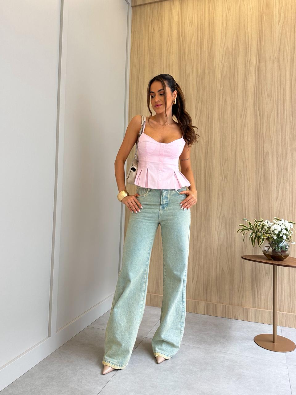 Blusa Rosa Kassi
