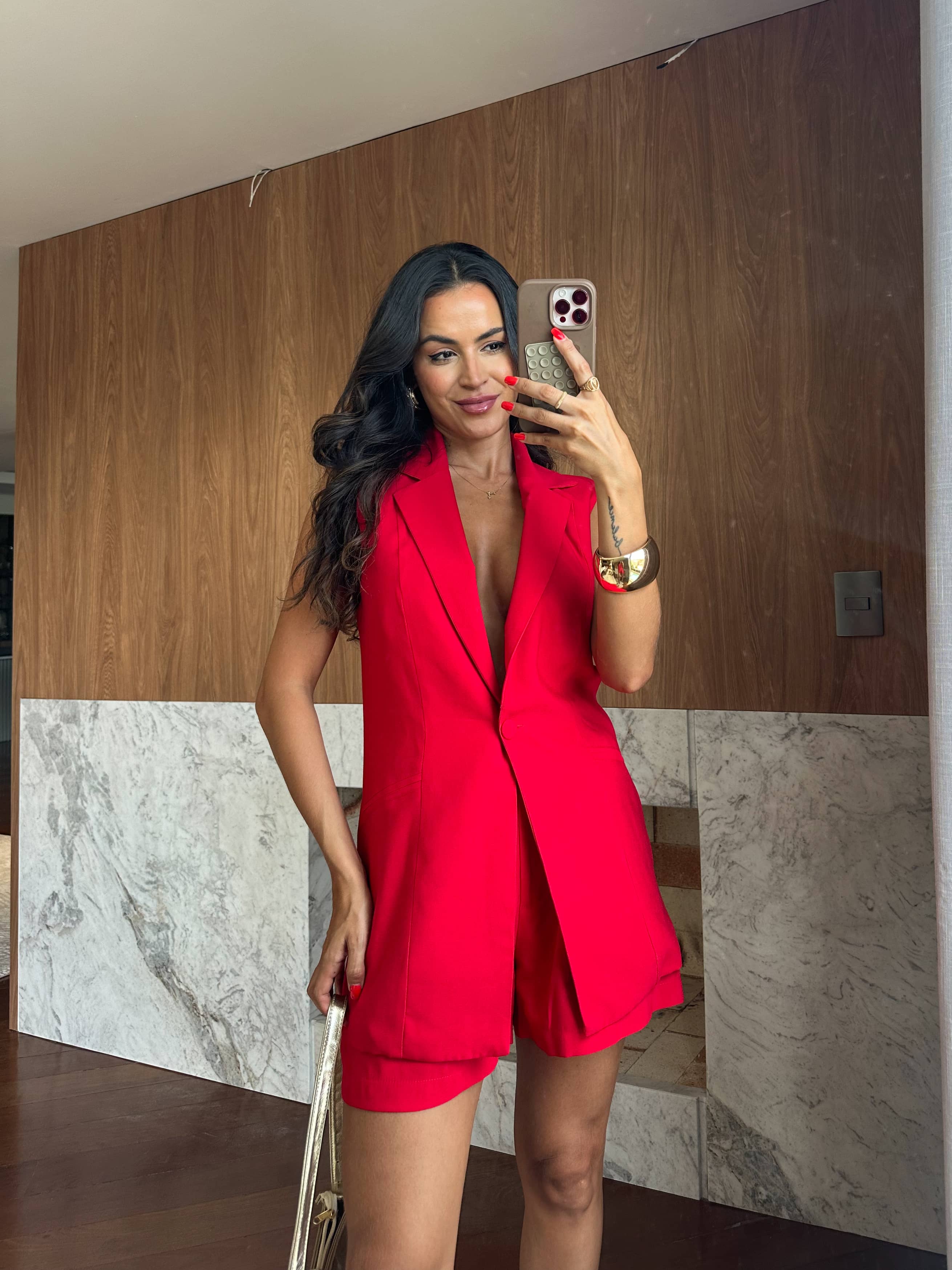 Conjunto Vermelho Andry