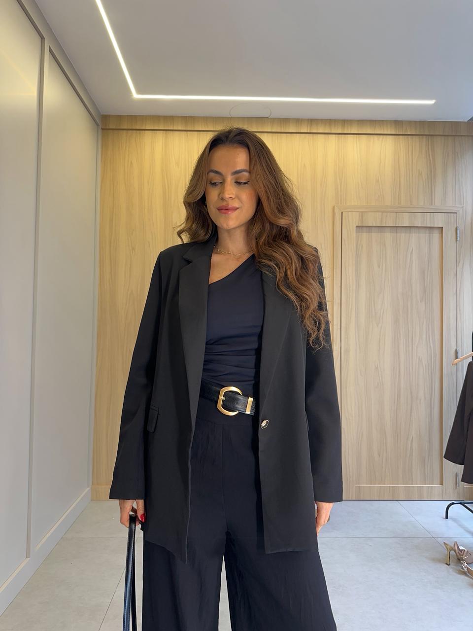 Body Preto Flavia