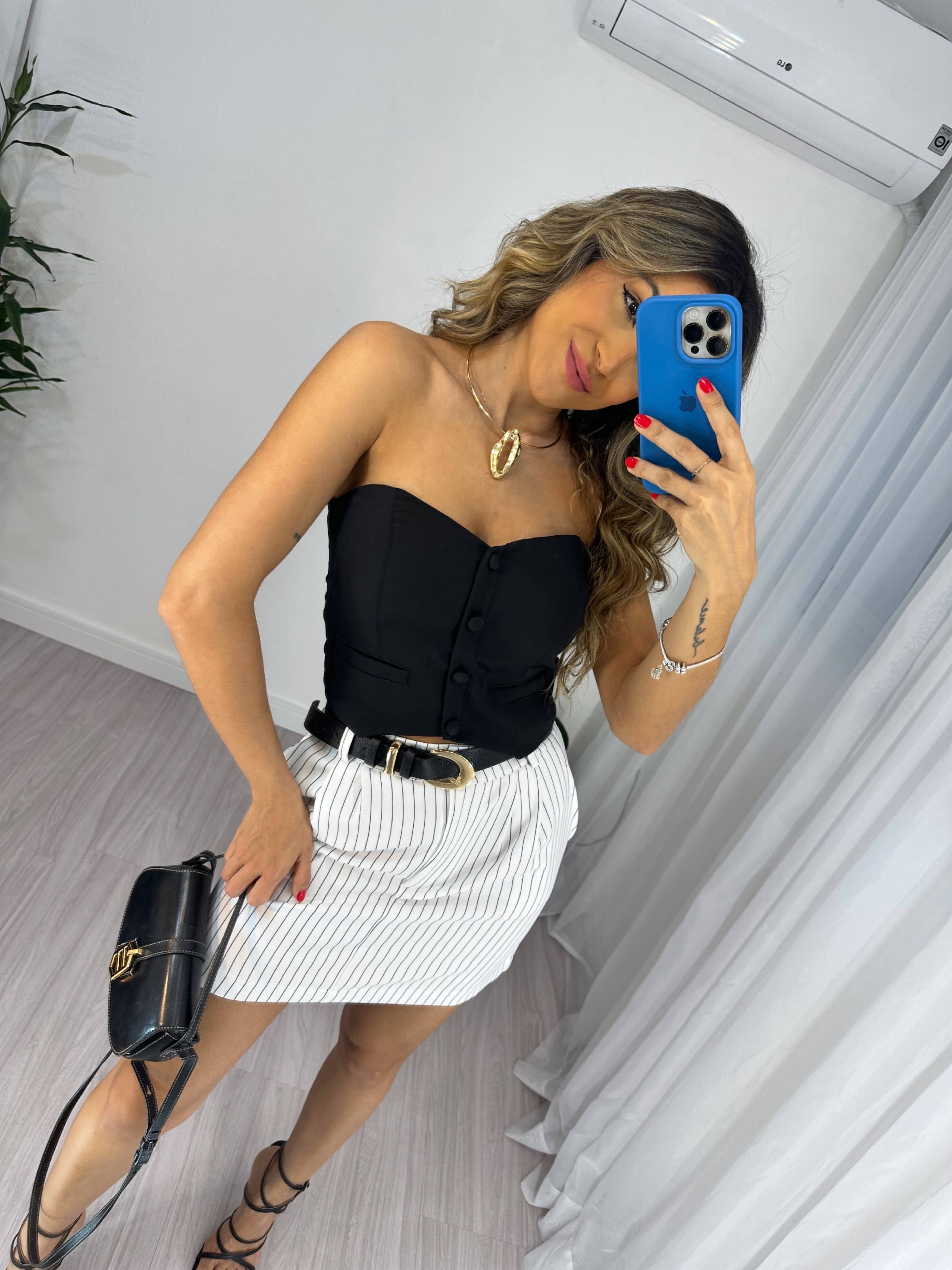 Corset Preto Gini