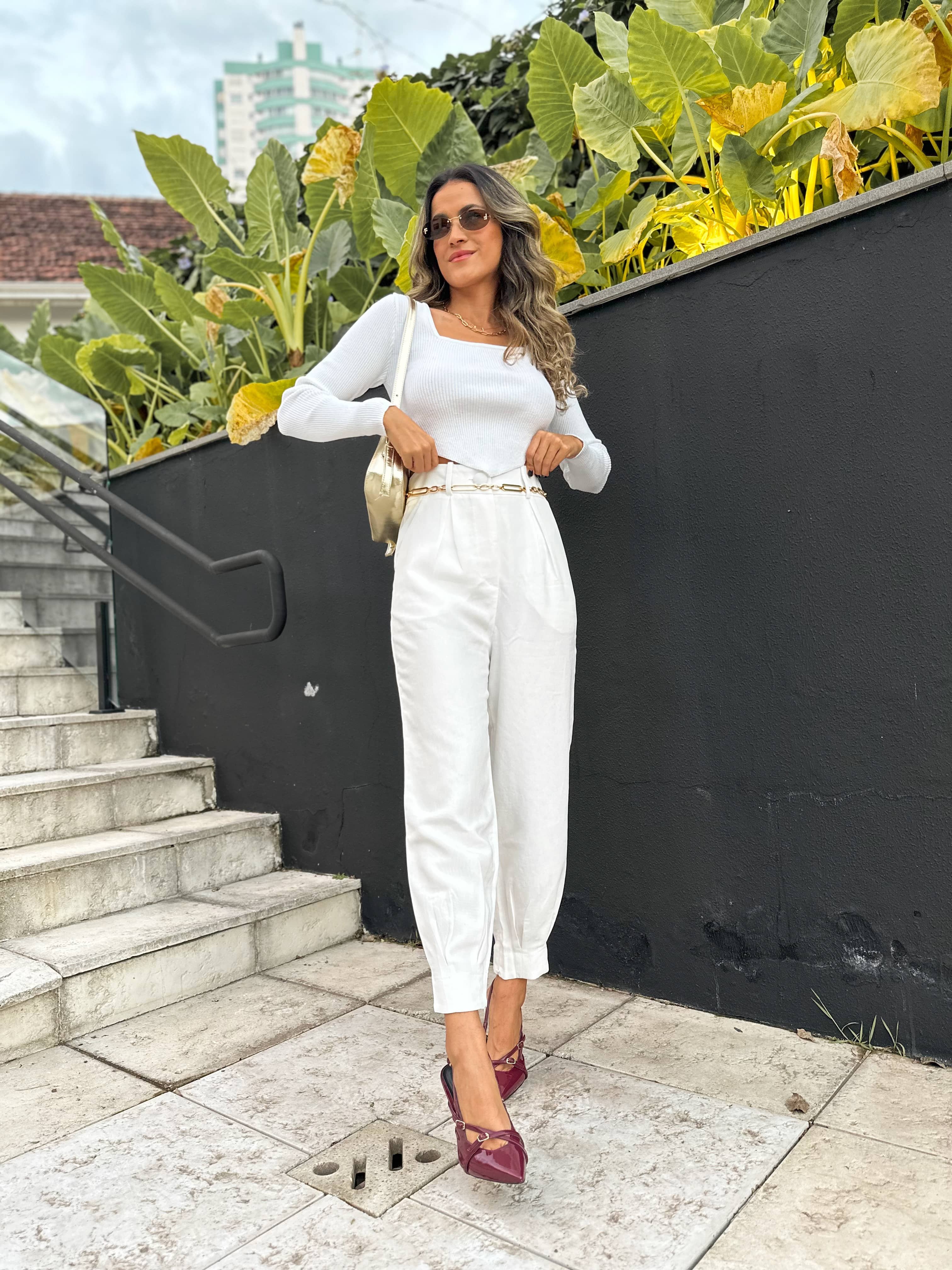 Calça Cenoura Off Hope