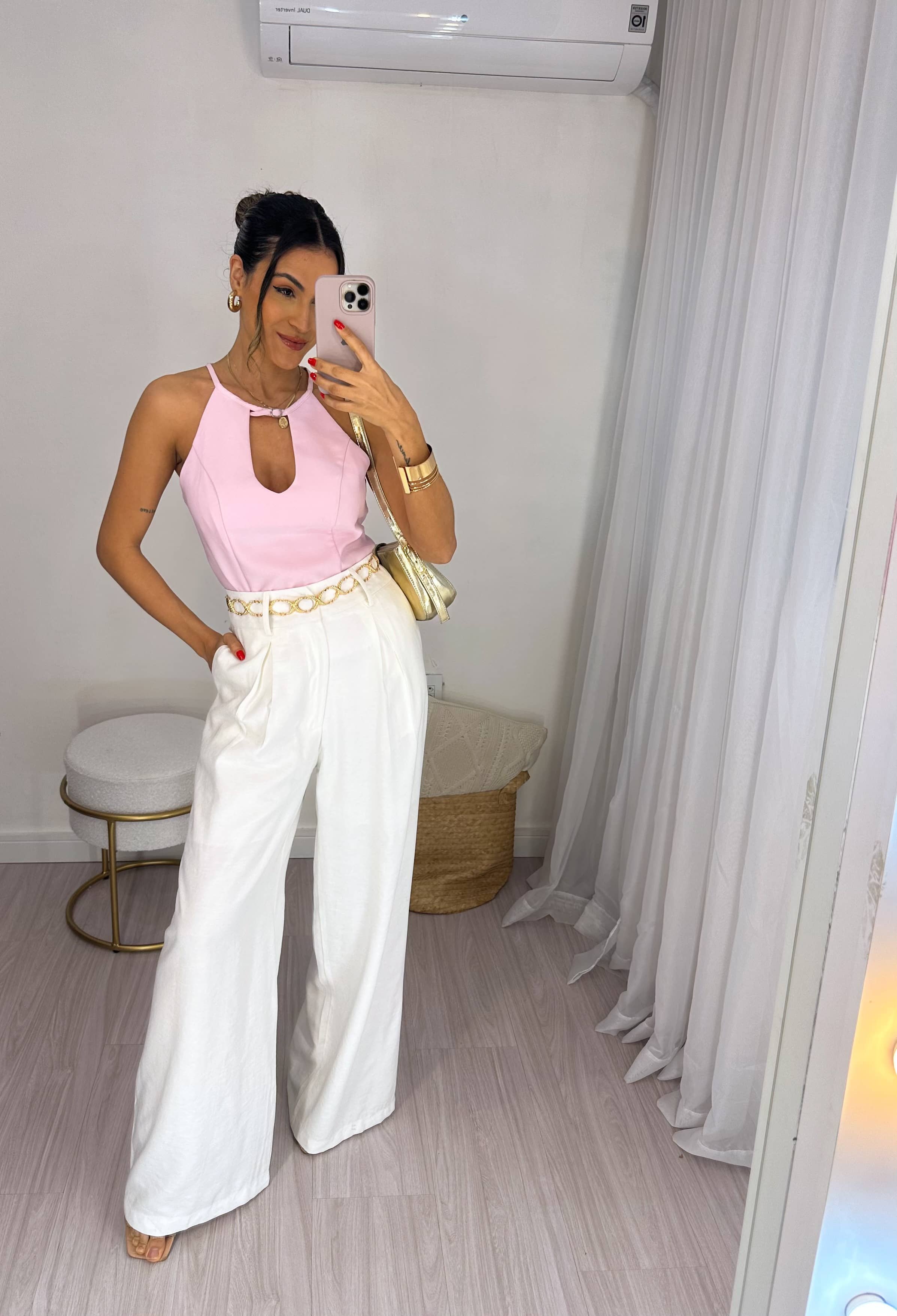 Blusa Talty Rosa Ballet