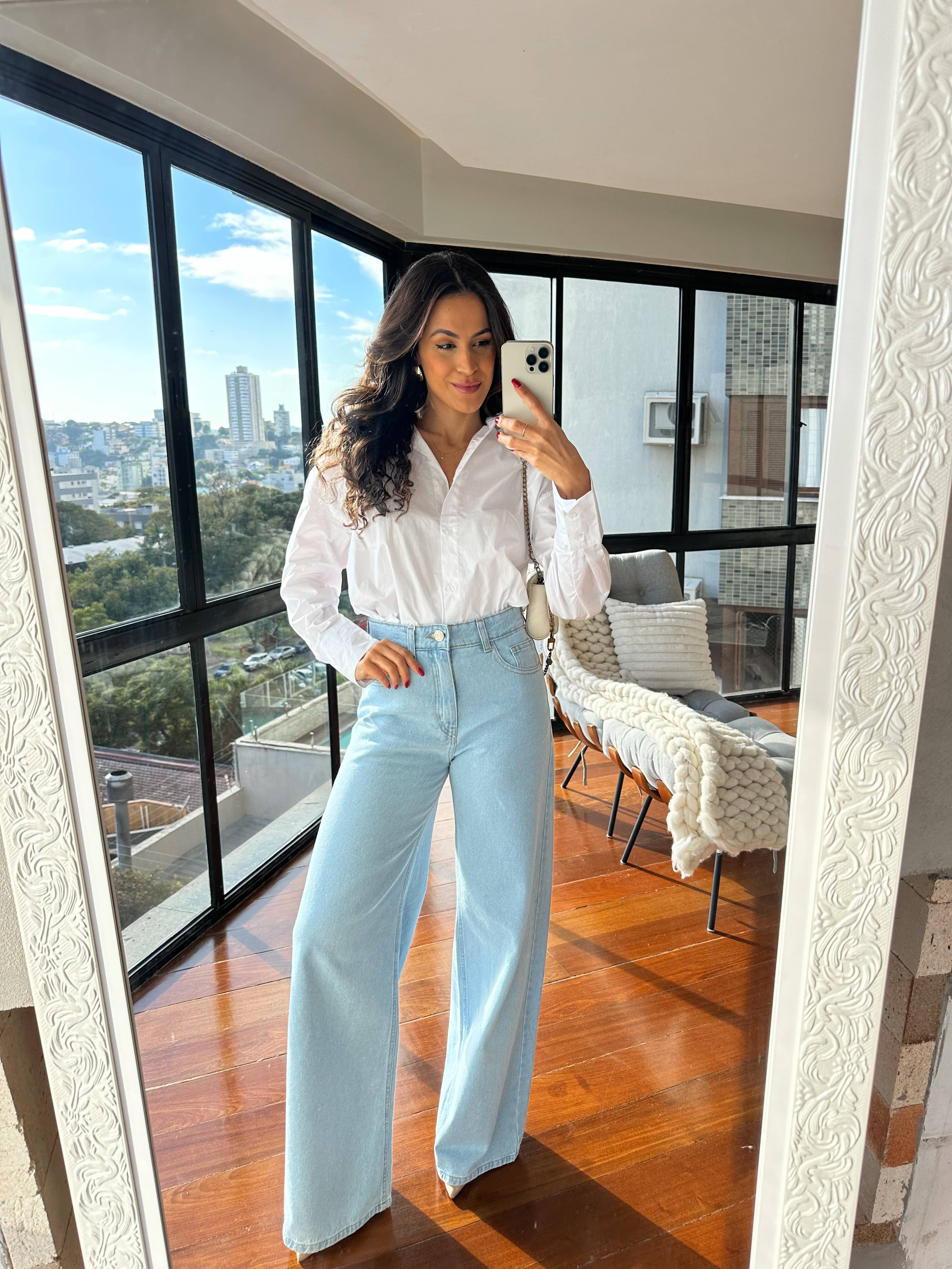 Calça Wide Leg Kally Clara