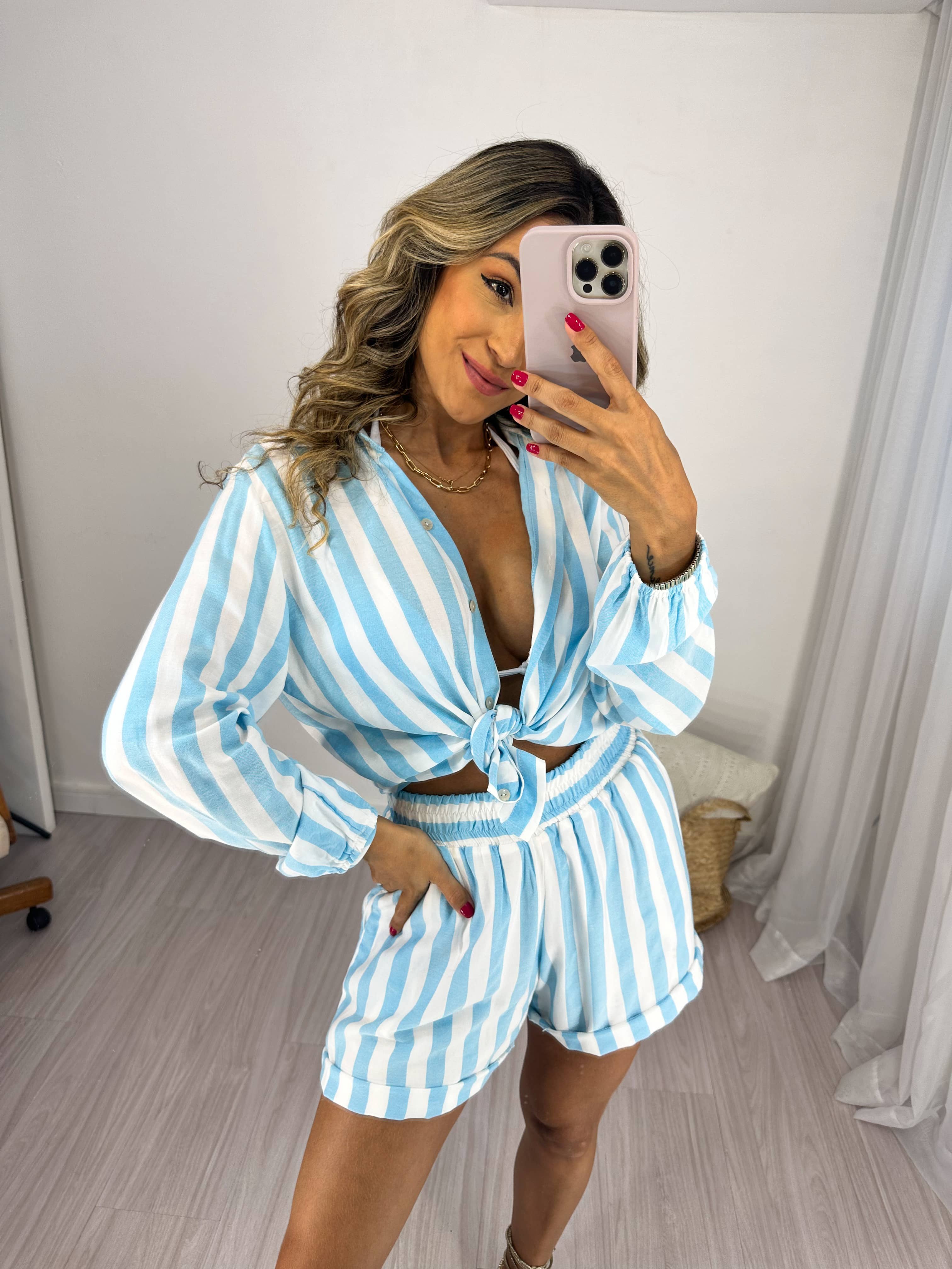 Conjunto Listrado Lisboa