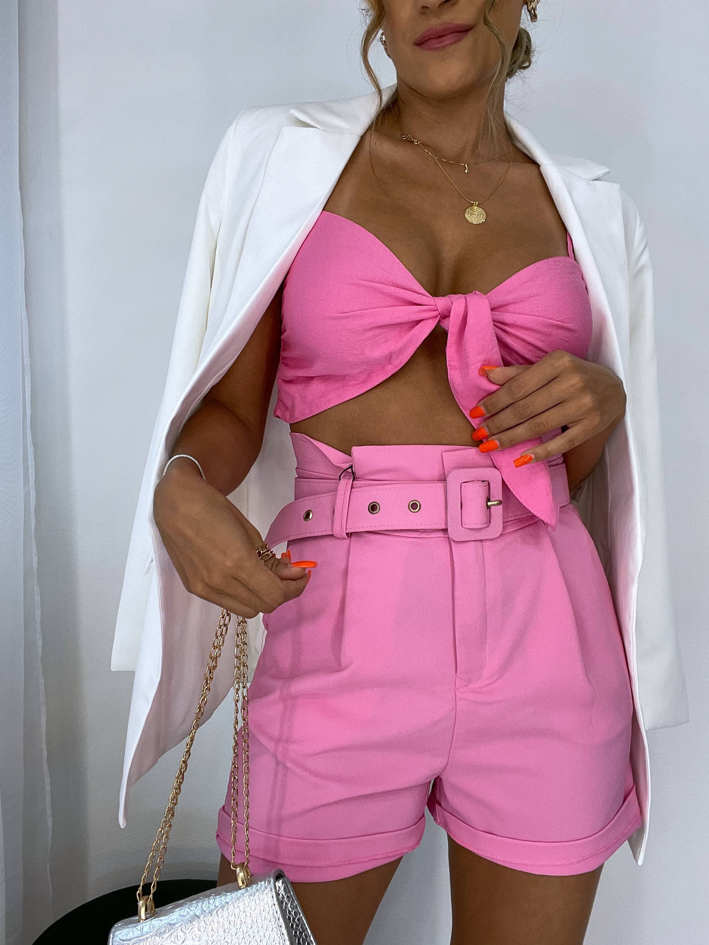 Cropped Graci Rosa