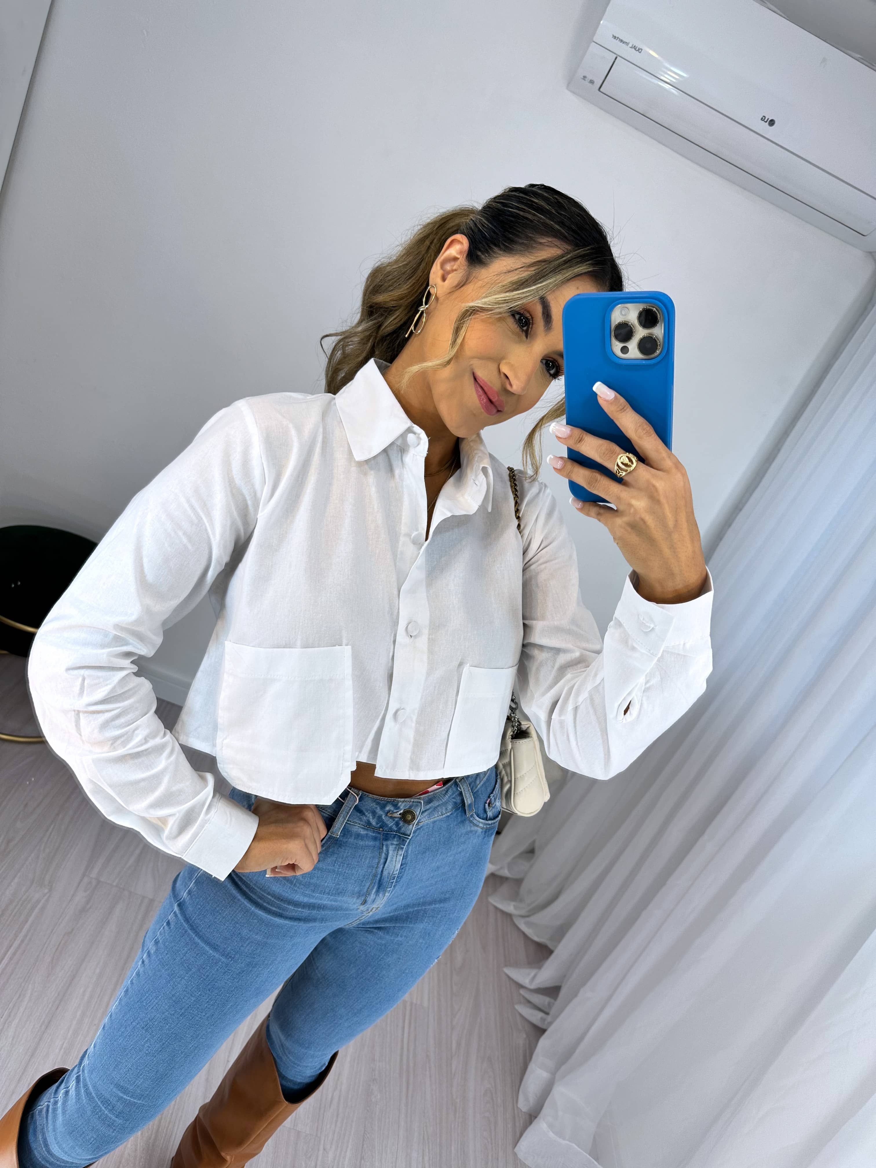Camisa Cropped Lyla