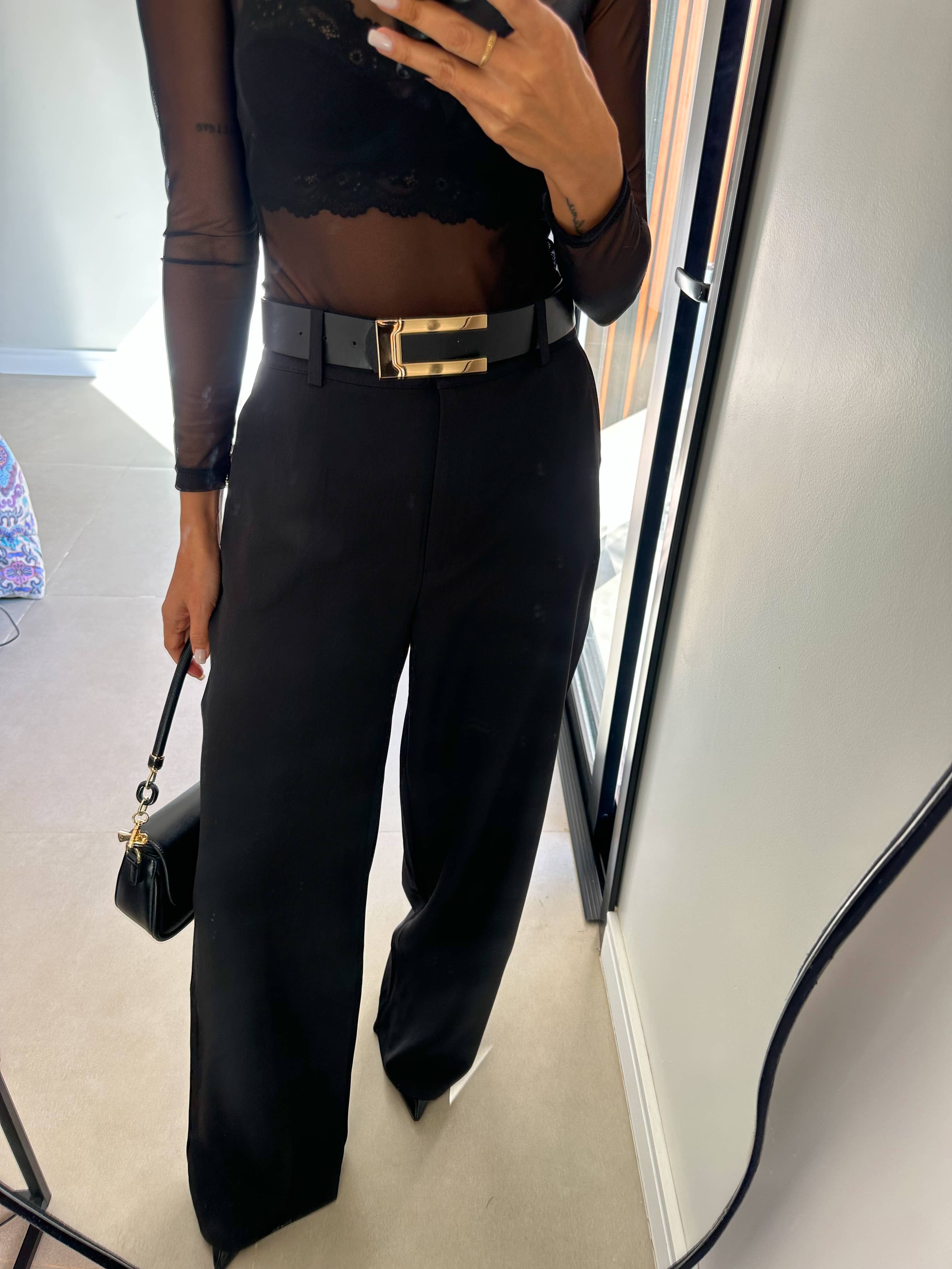 Conjunto Alfaiataria Preto Lyna