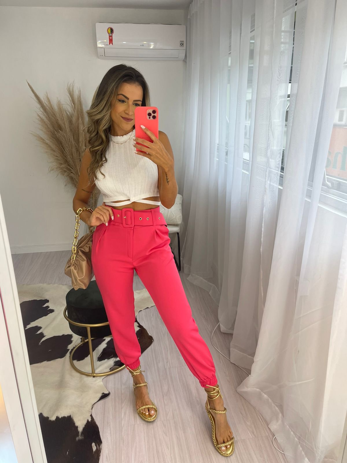 Calça Mabel Pink