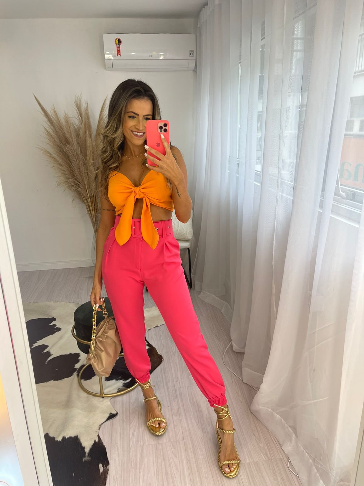 Calça Mabel Pink