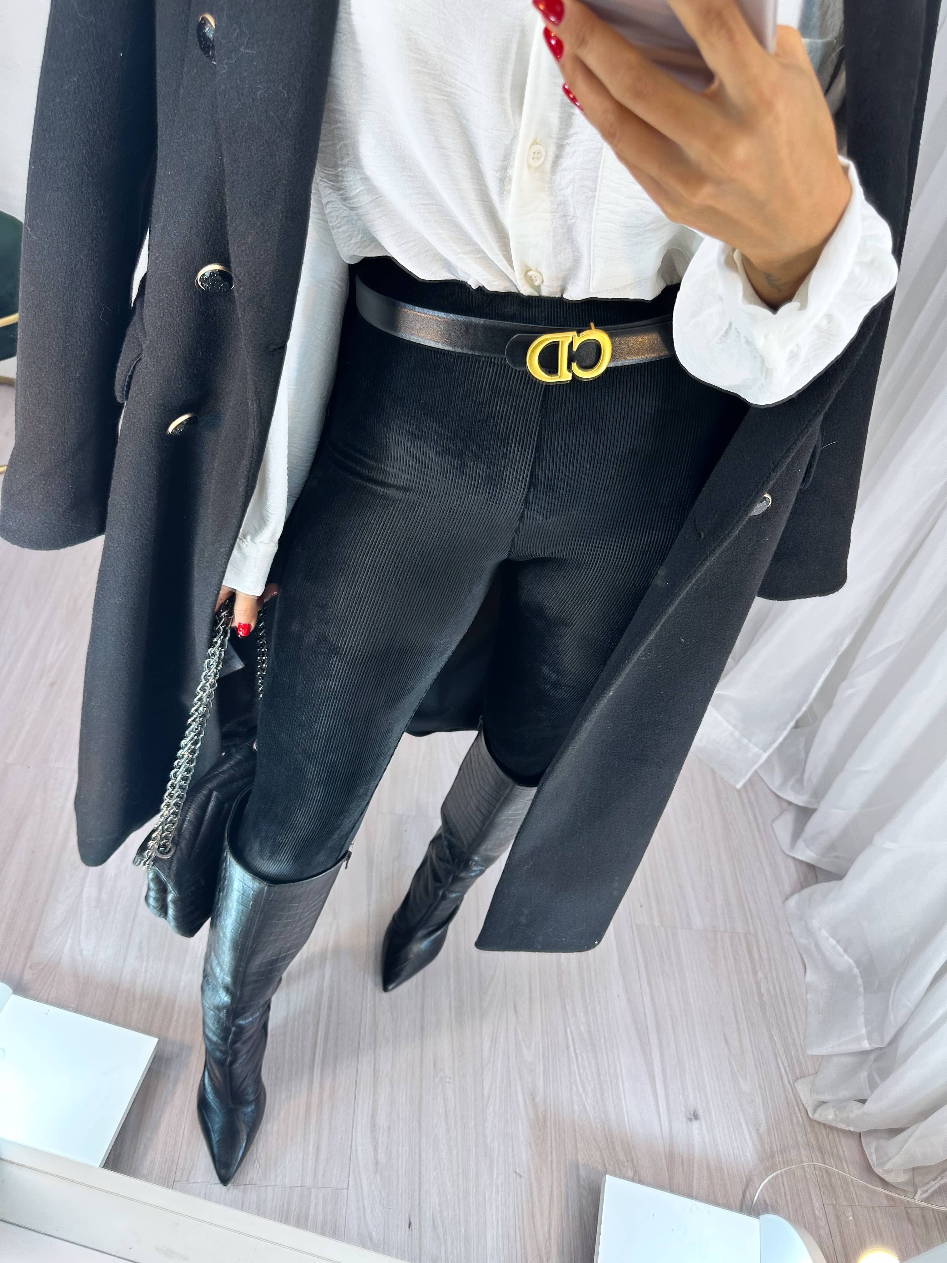 Calça Legging com Pezinho Mayara