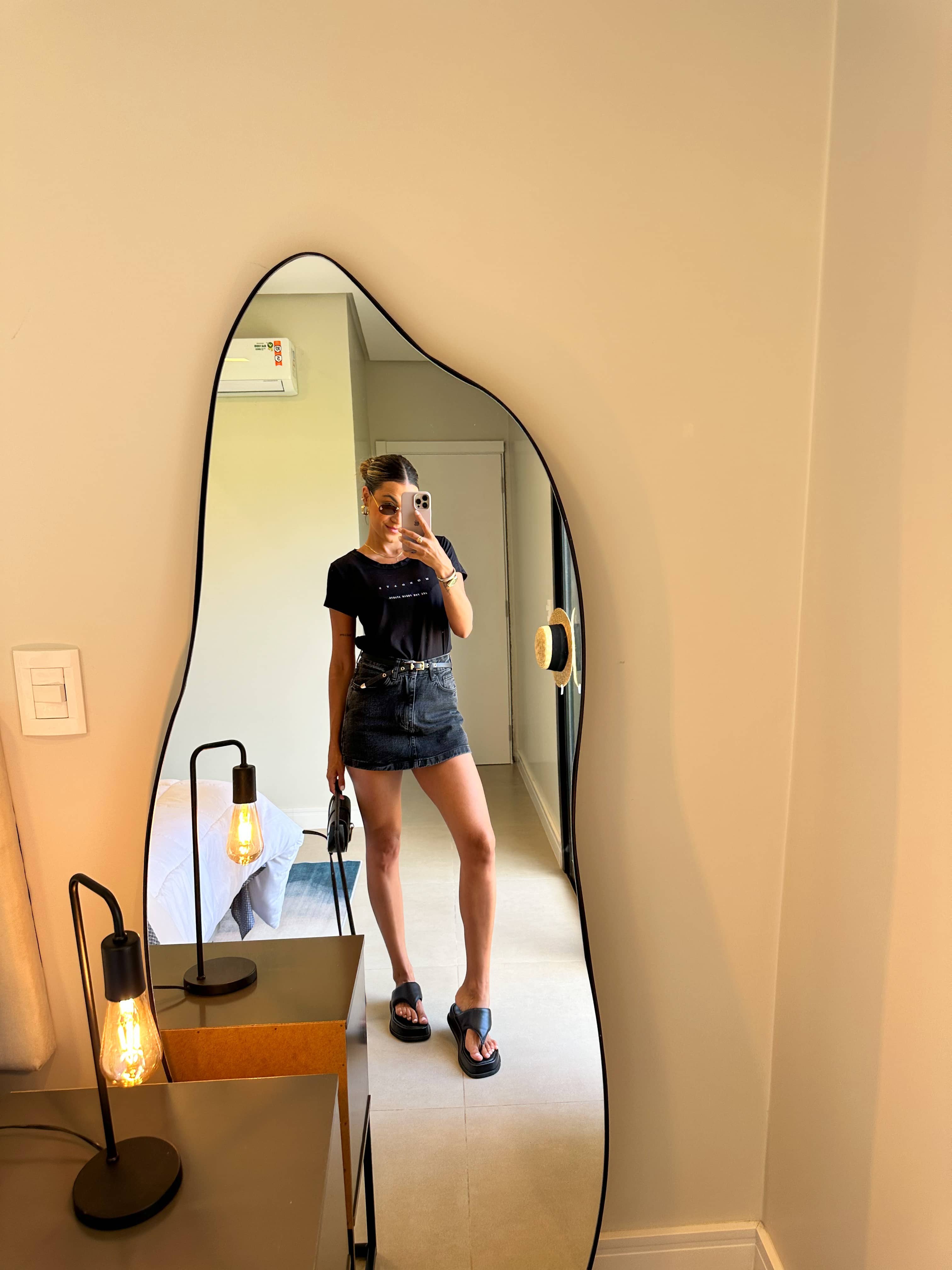 T-shirt Mondays Preta